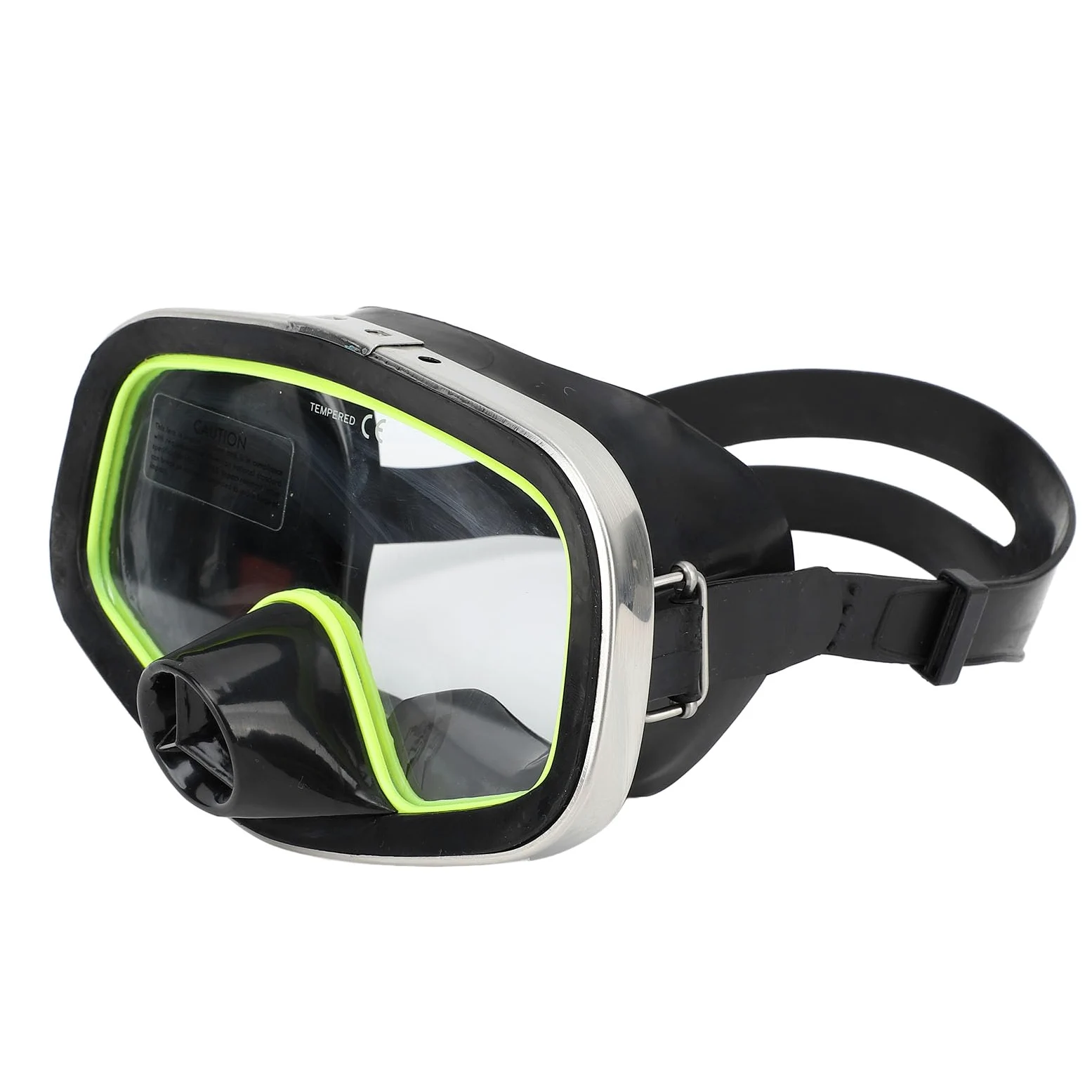Gafas de buceo de silicona, lentes de vidrio templado impermeables, gafas subacuáticas para nadar y bucear