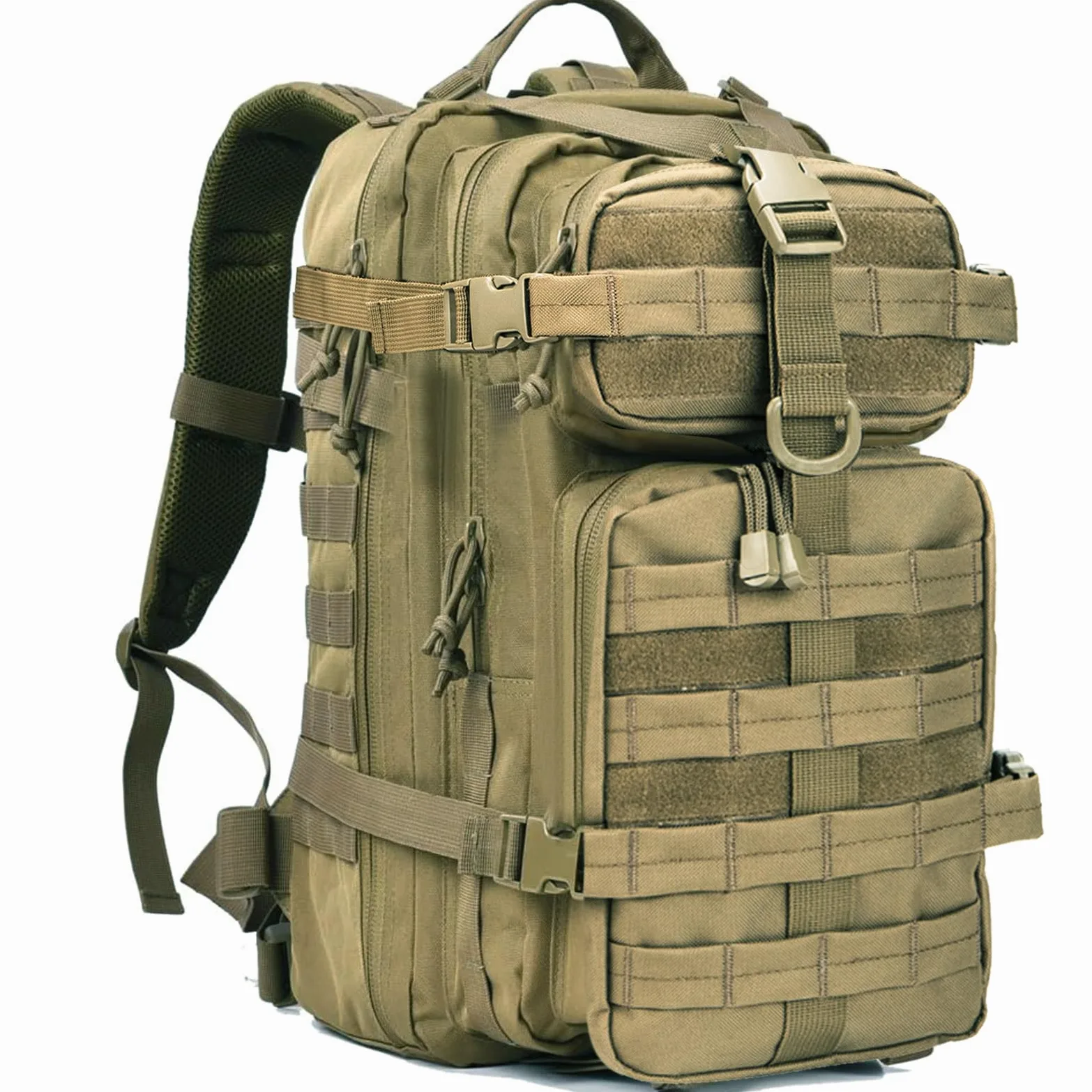 Miramrax Mochila táctica pequeña militar – Mochila de 30 L para hombre, mochila de asalto Molle, bolsa de insectos para senderismo y camping