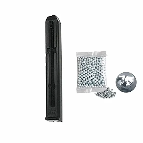 Umarex XBG Cargadores de Repuesto Pistola Balines + Bolas BB Acero