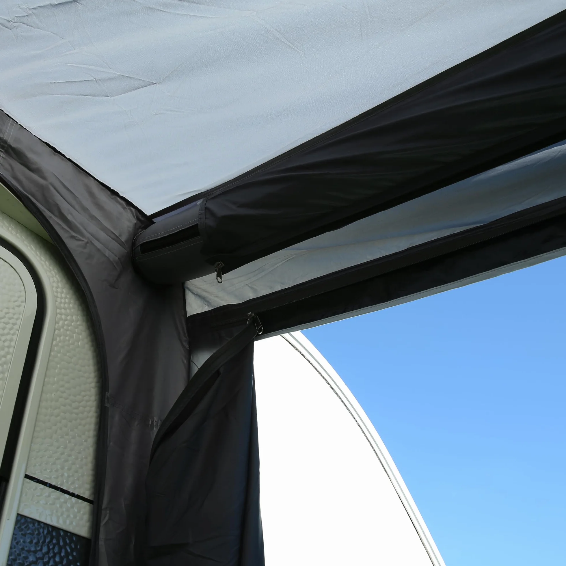 your GEAR Porto Air – Toldo hinchable – Toldo – Toldo de viaje – Toldo para caravana (gris, 420 x 270 cm)