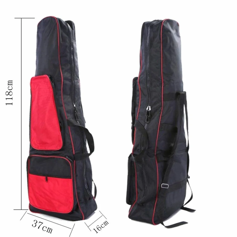 BEYONDTIME Bolsa de esgrima 1680D Oxford Impermeable Equipo Negro