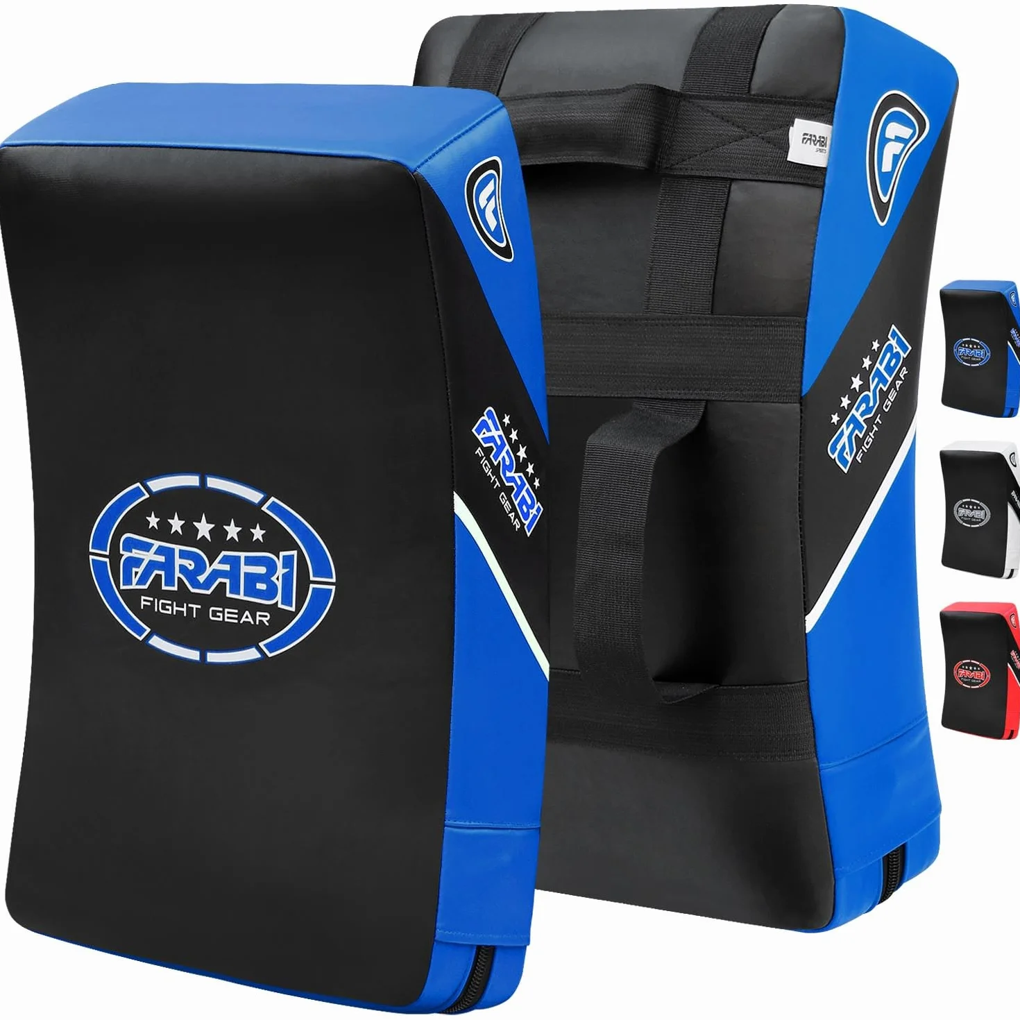 Farabi Sports Escudo pao MMA paos Muay Thai Artes Marciales Hook & Jab Boxeo Patadas Training Target paos Patadas Strike Kick Pad x 1 Unidad