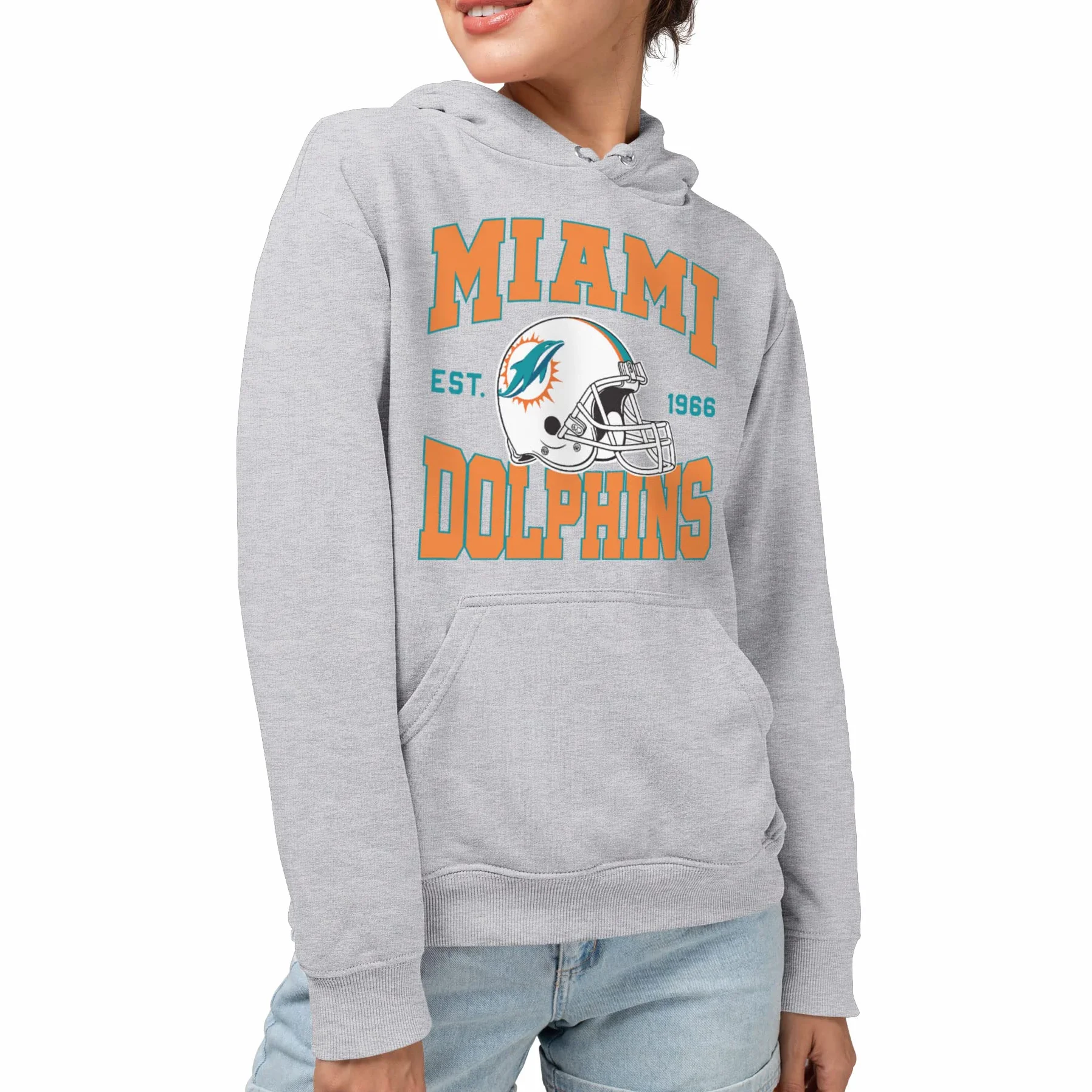 Junk Food Sudadera con Capucha para Hombre Team Helmet NFL (Paquete de 1)