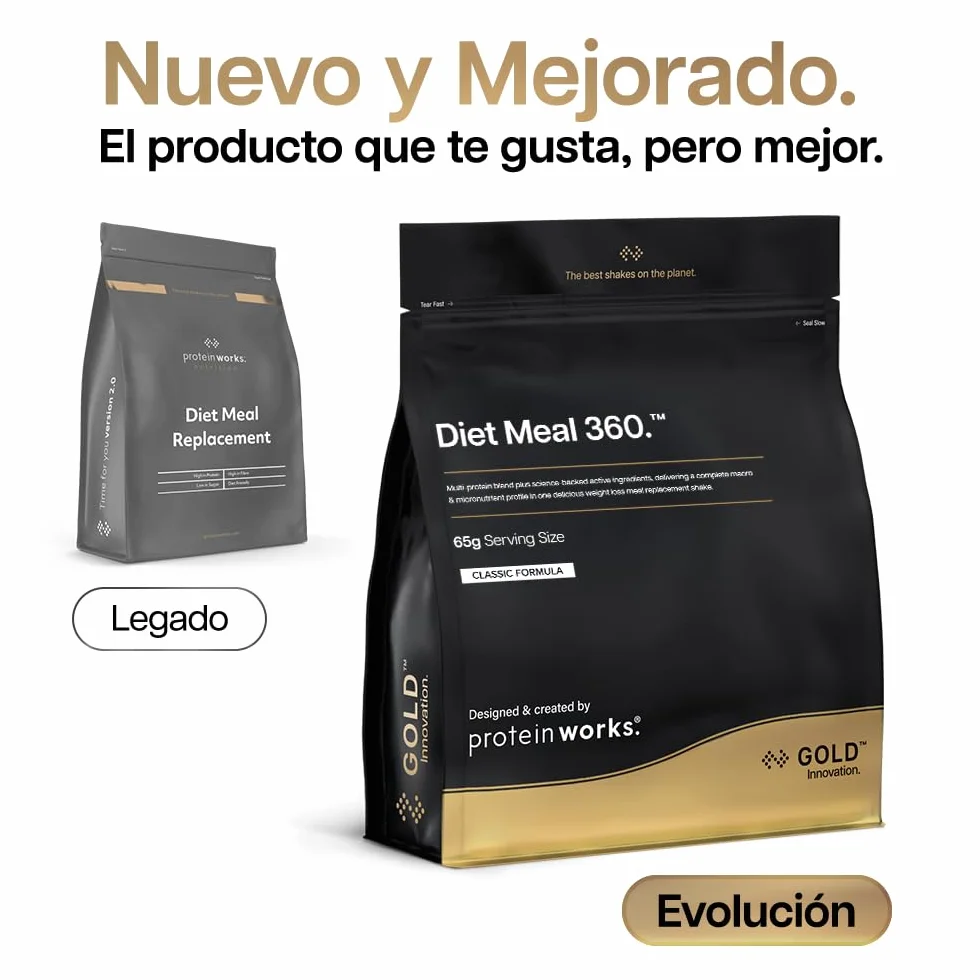 THE PROTEIN WORKS Sustituto De Comida Dietético Crema de Vainilla 1kg