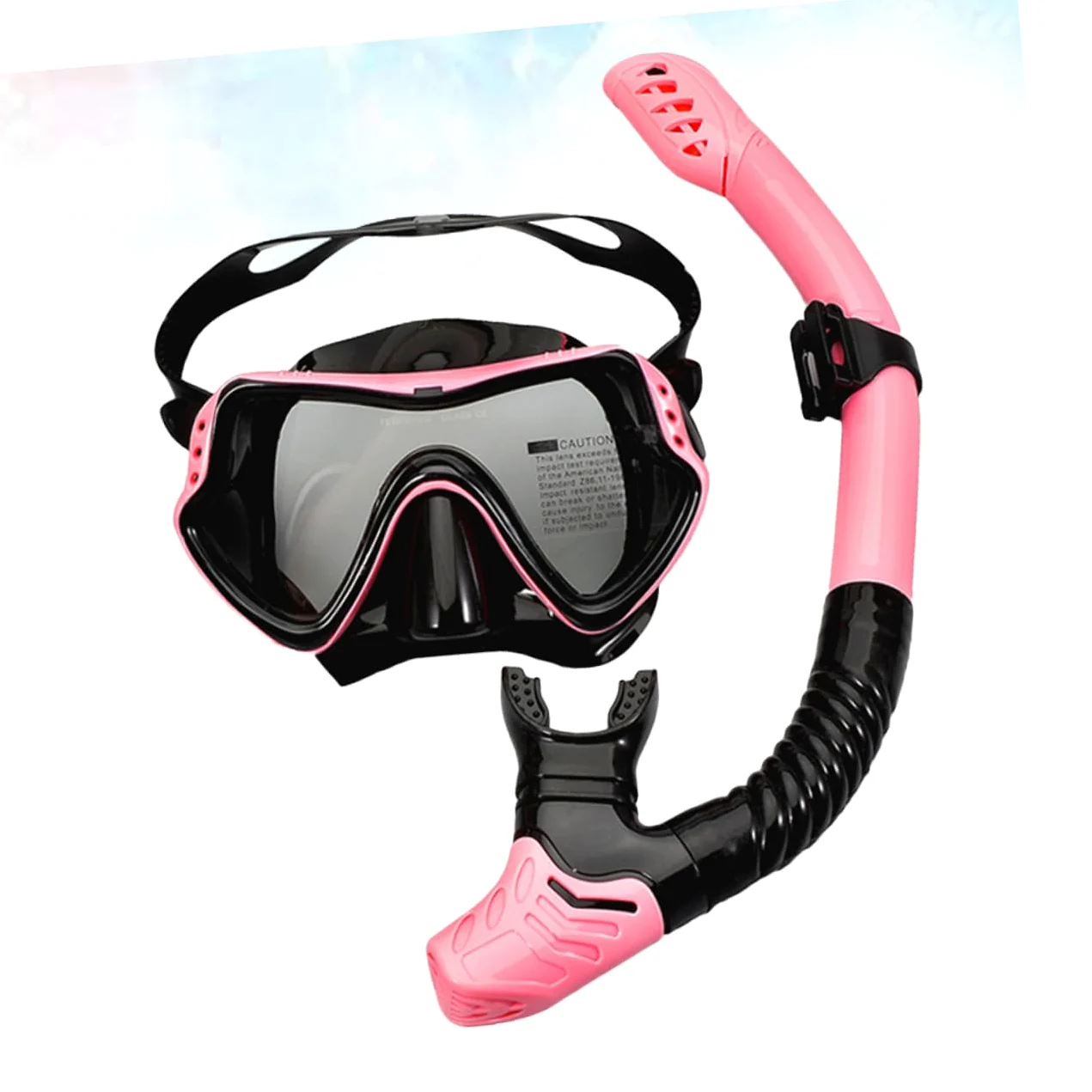 SUPVOX Equipo de Snorkel y Gafas para Buceo Gafas de Esnórquel Tubo de Respiración para Esnórquel el Mar o Piscina Material Resistente y Cómodo