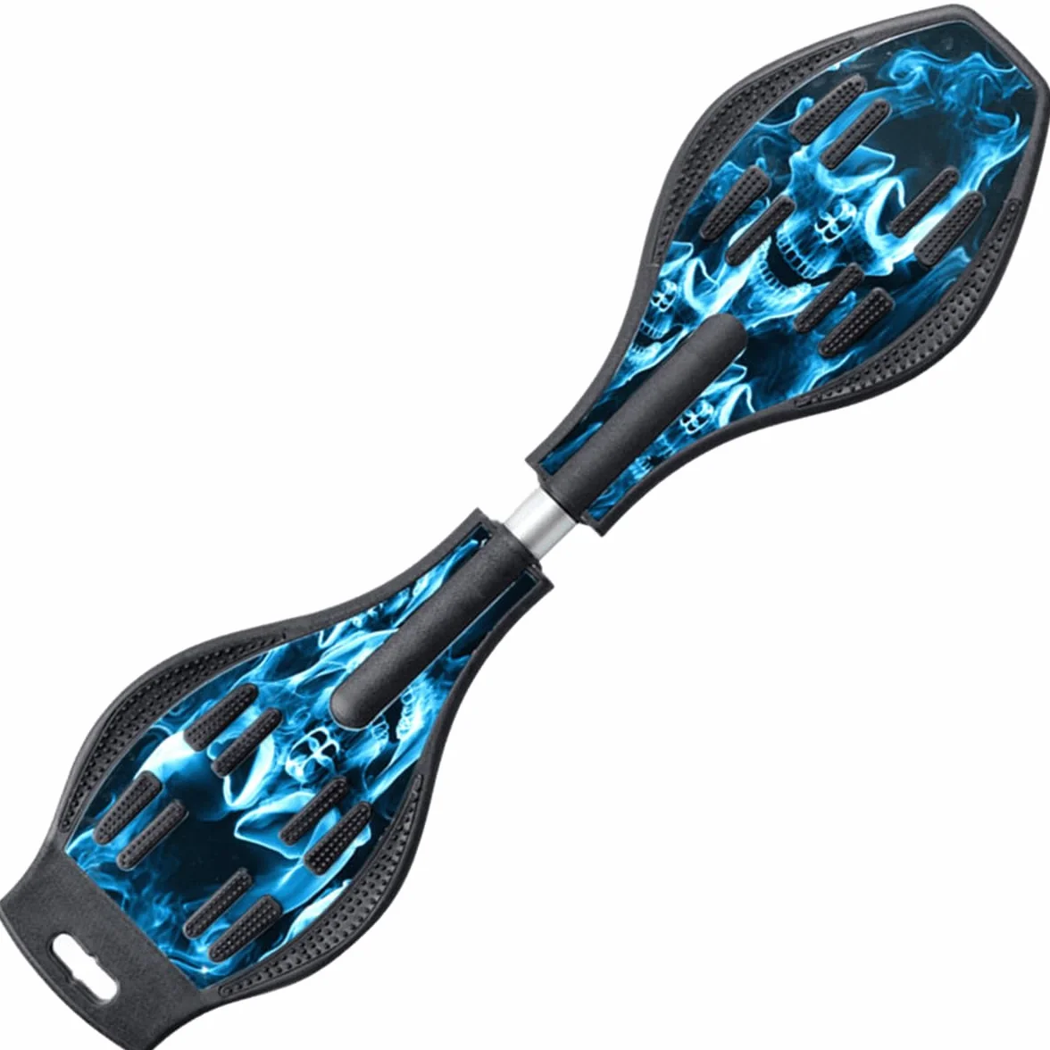 ERNAN Waveboard Infantil con Ruedas LED, Torsion Skateboard Double Deck para Niños