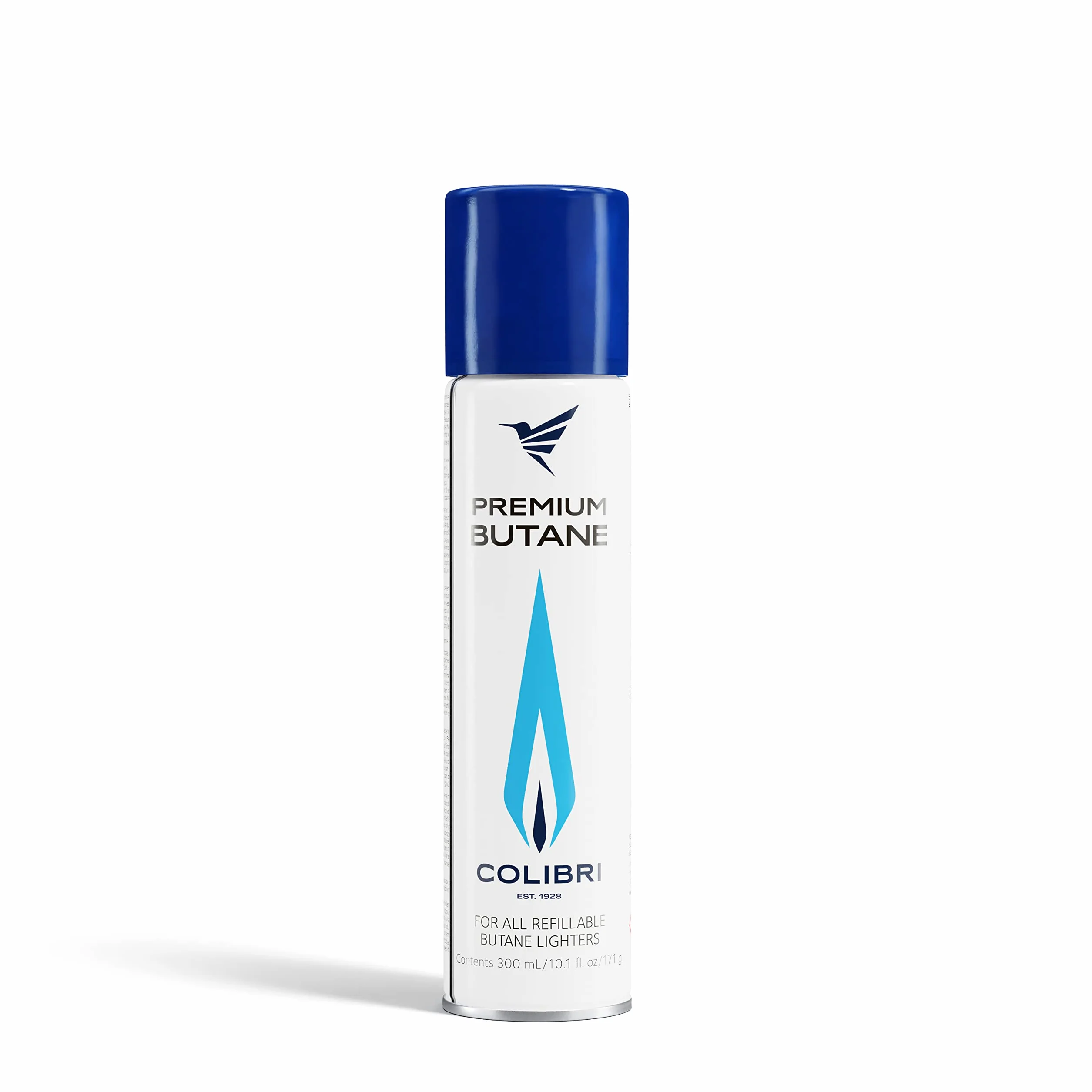 Colibri Botella Gas Butano 300 ml para recargar encendedores