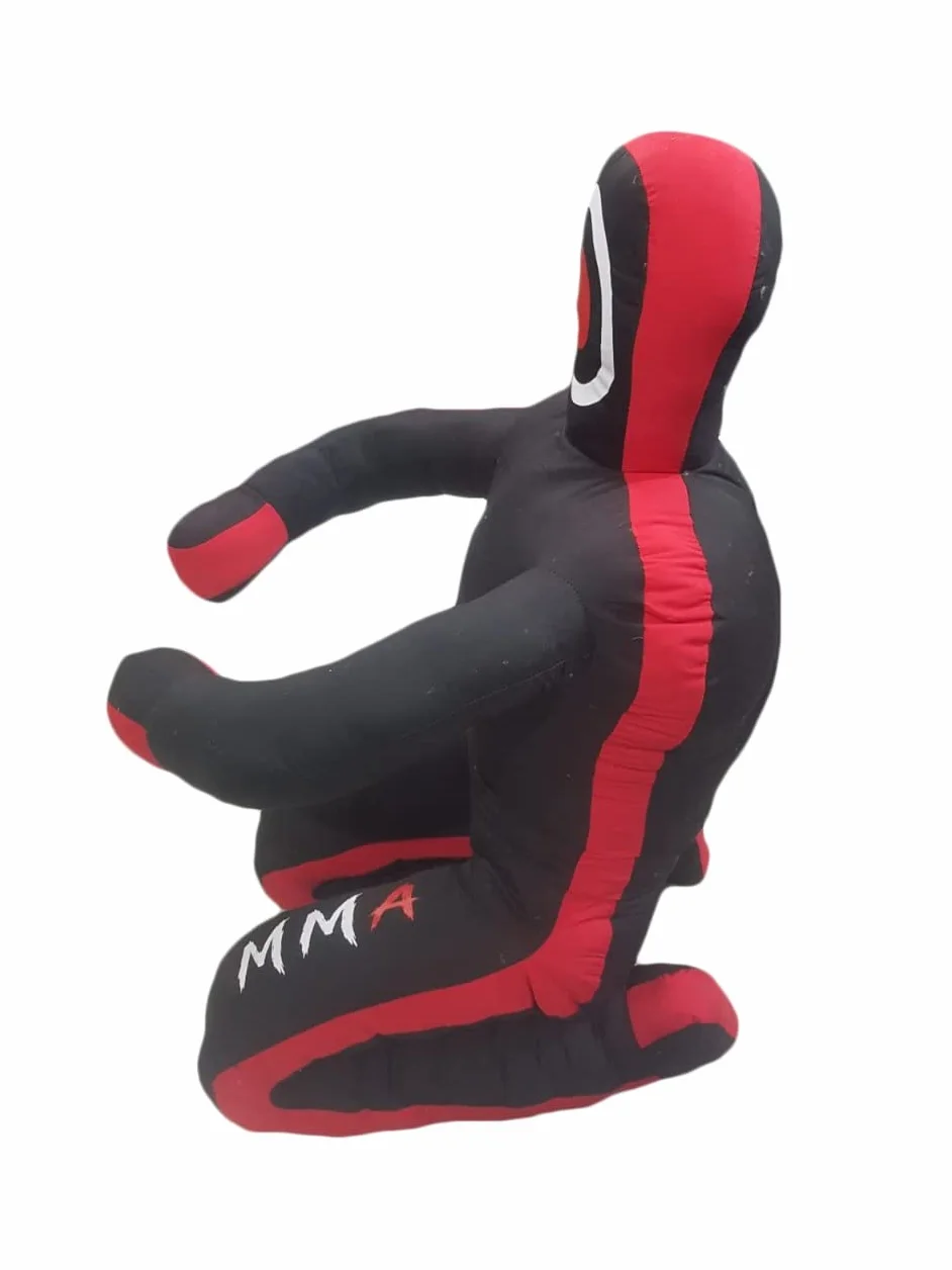 MMA Wrestling Grappling Dummy, tiro, boxeo, práctica, karate, judo, BJJ, lienzo premium, sentado, lienzo - sin llenar
