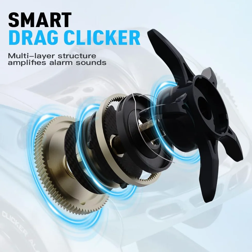 HICC50 136 g Ultralight Baitcaster Reels BFS Reel Baitcasting Fishing 7.1/8.1 Gear Ratio 11+1BB 4KG Power Baitcaster Full Carbon High Compact