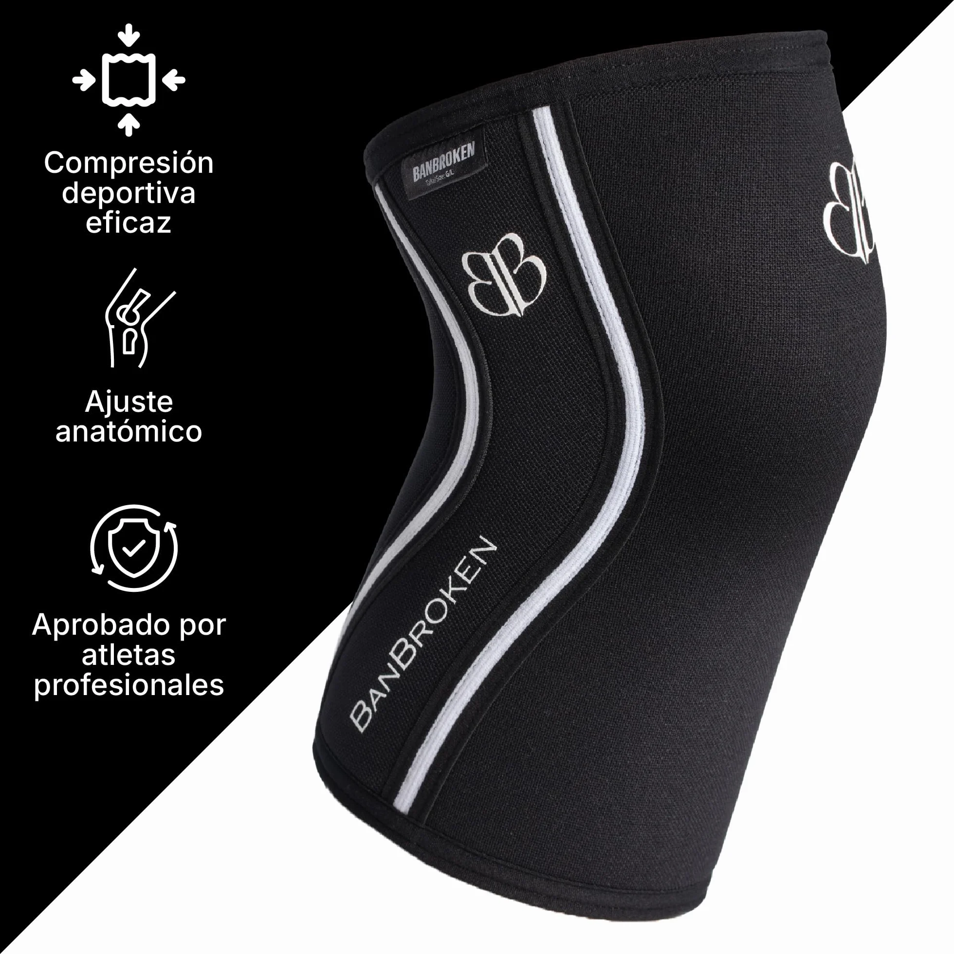 Rodilleras Crossfit Neopreno Antideslizante 5mm 2uds Soporte Menisco Ligamento