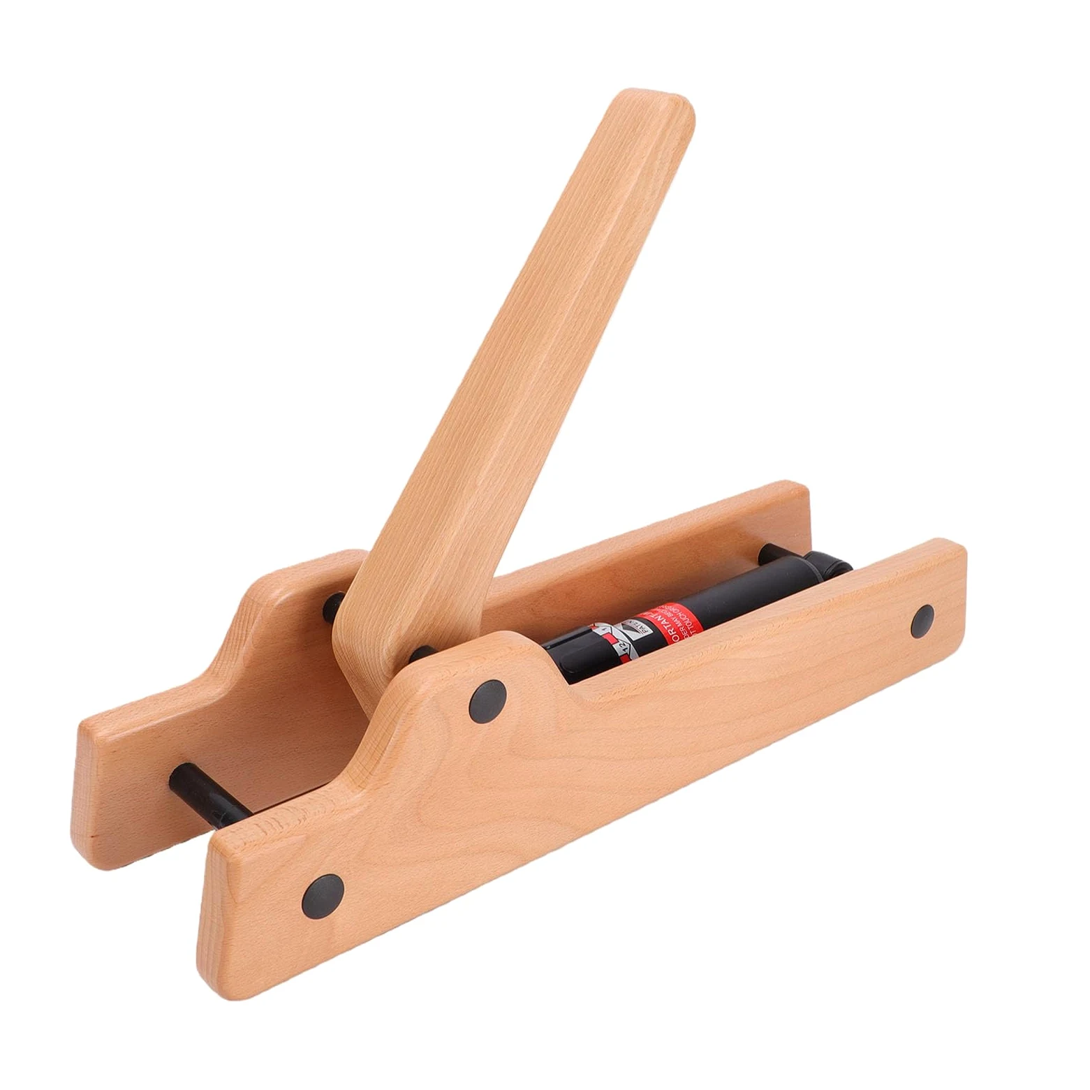 Yosoo Health Gear Entrenador de Lucha de Brazos, Fortalecedor de Antebrazo de Madera de Haya con 12 Niveles Ajustables, Mecánico Hidráulico, Agarre Antideslizante y Codera para Atletas de Gimnasio