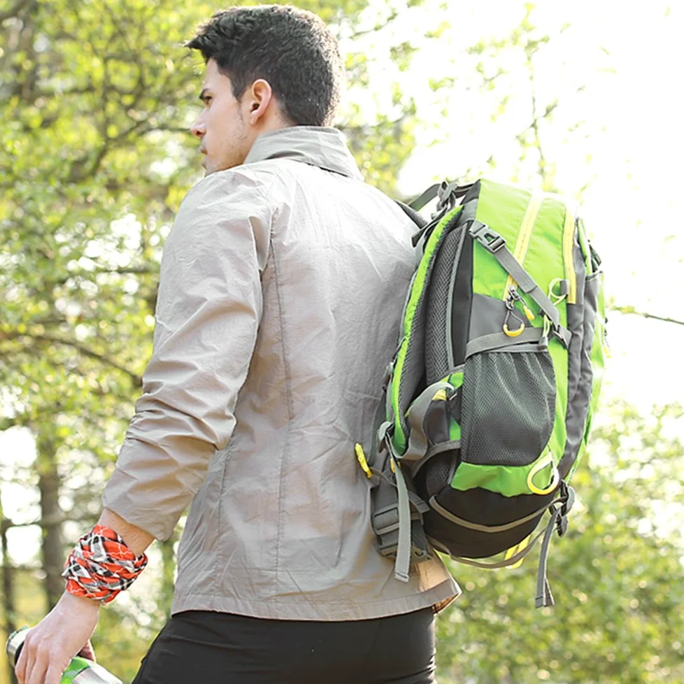 Lixada 40l resistente al agua viaje mochila campamento senderismo mochila portátil senderismo senderismo mochila senderismo Climb espalda bolsas para hombres mujeres