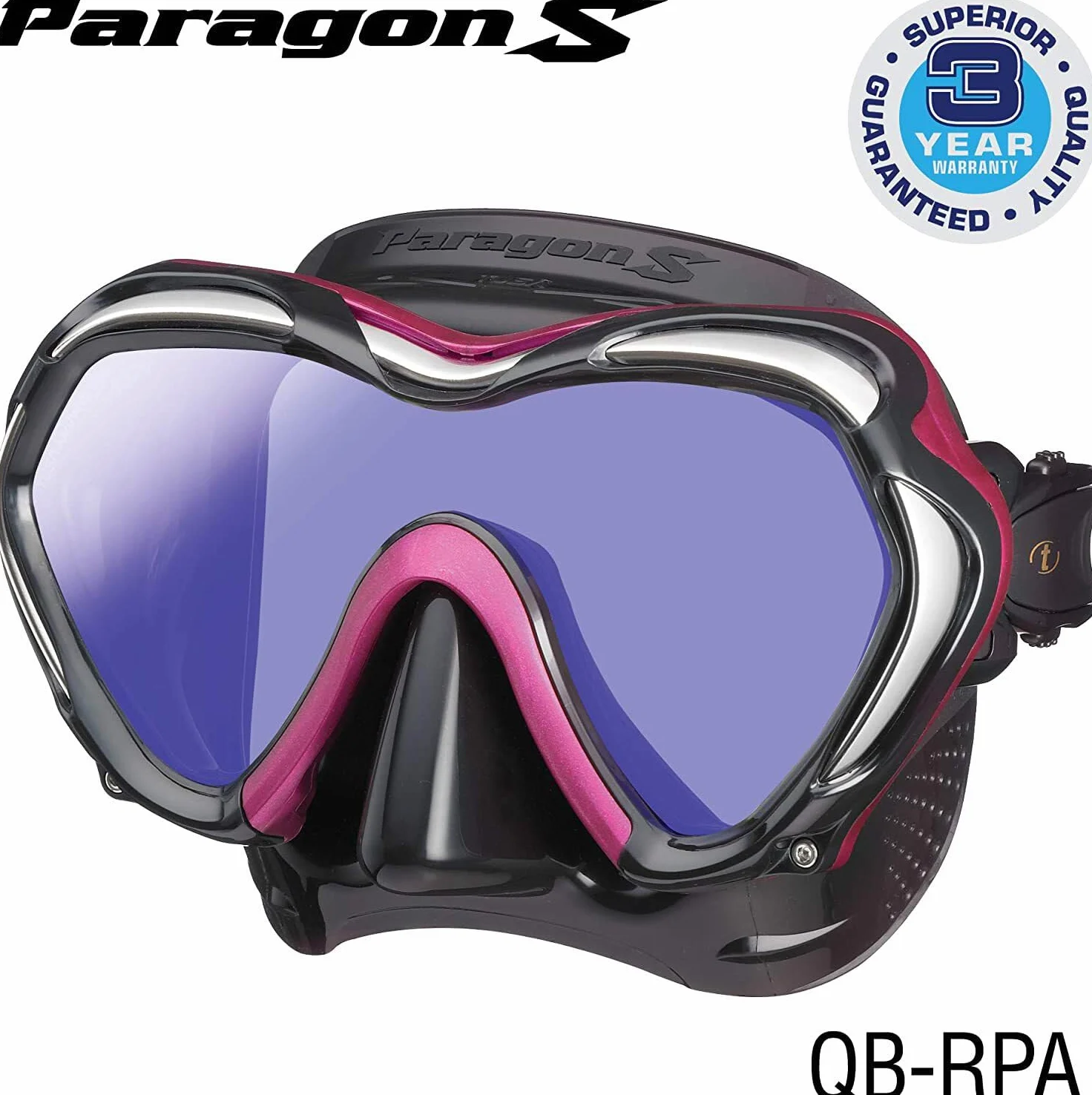 Tusa M1007S Paragon S Mask Black/Energy Green, Gafas Bucear