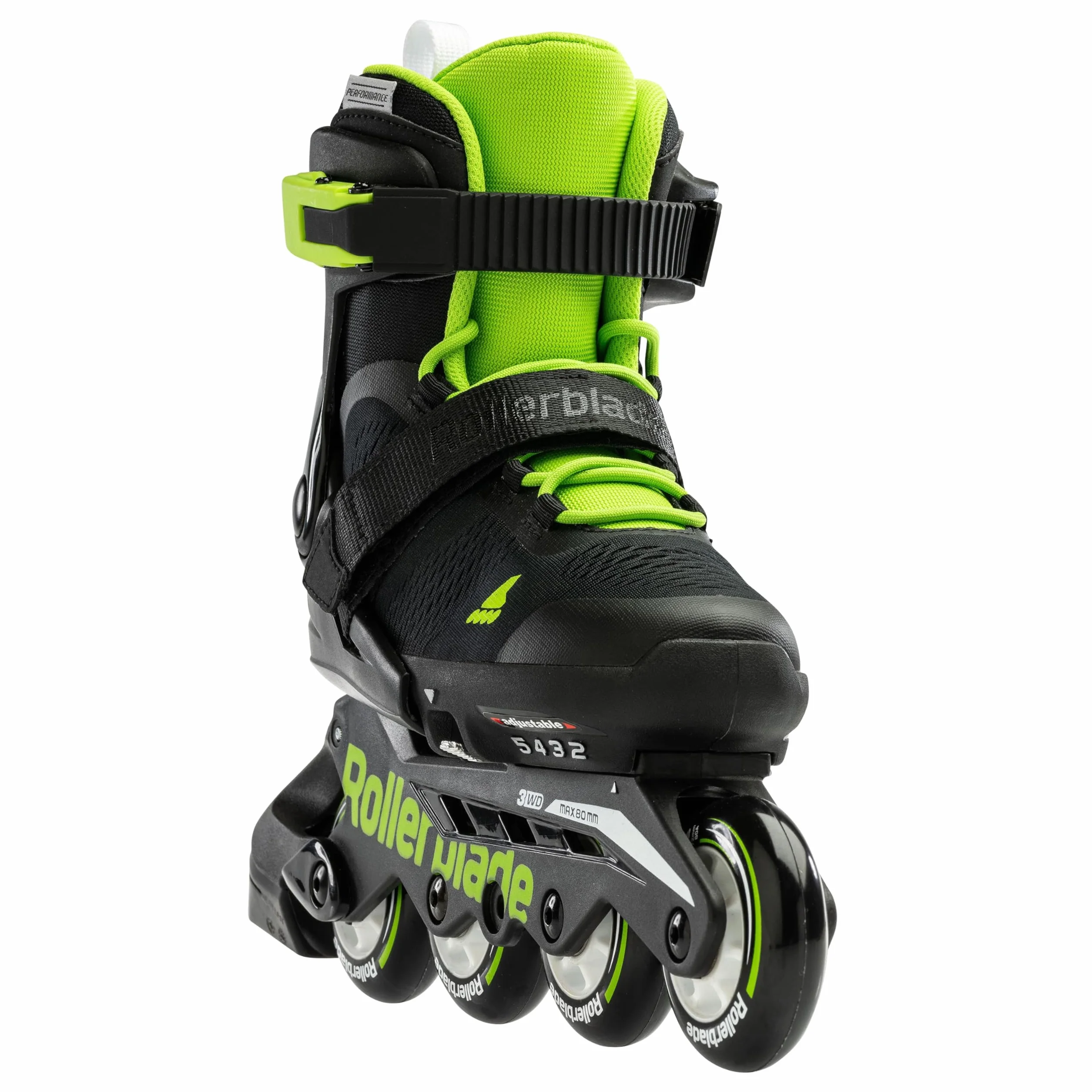 Rollerblade Patines en línea Microblade para niños, Azul Noche/Naranja, en Diferentes tamaños