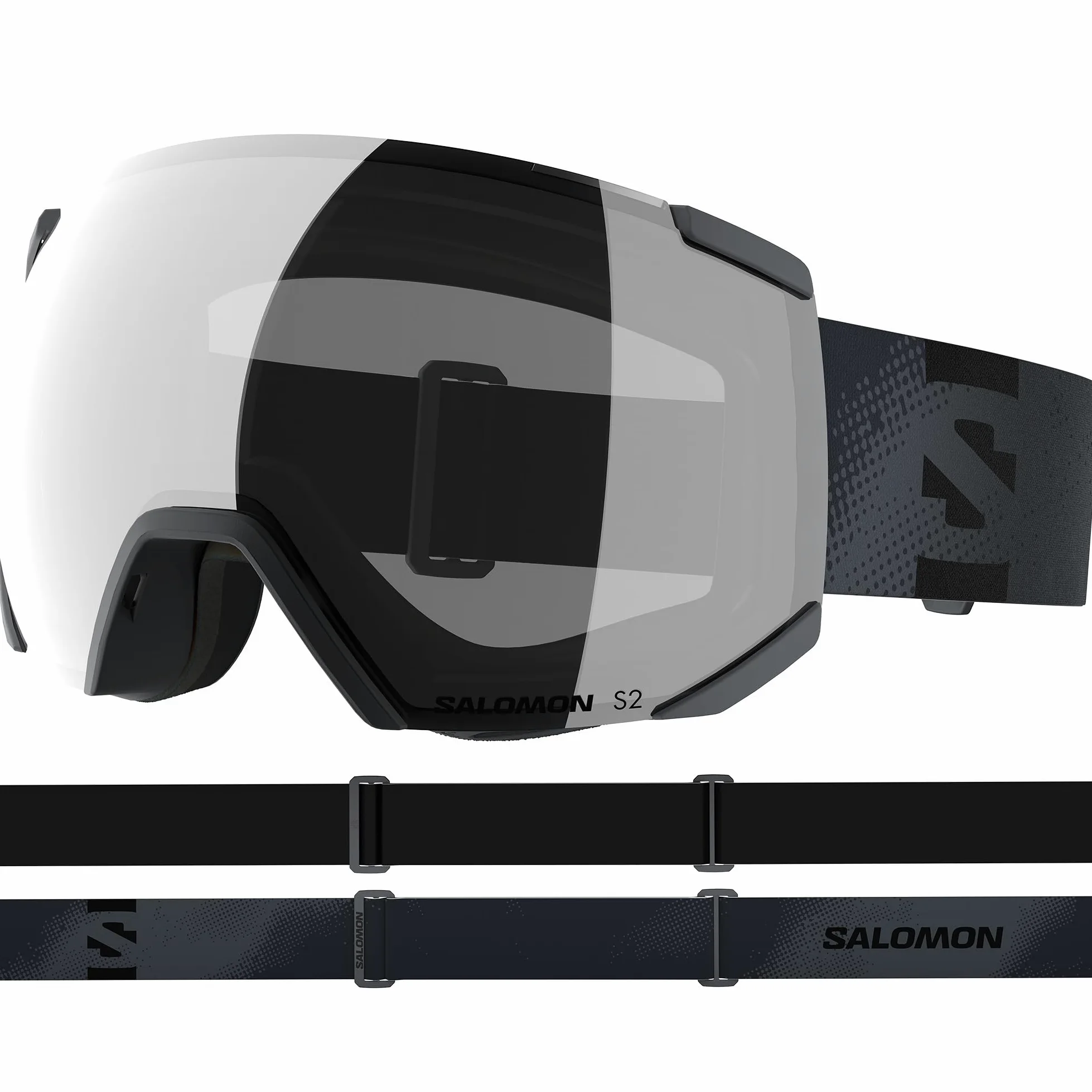 Salomon RADIUM ML gafas, gafas de esquí unisex antivaho para snowboard y aventuras de montaña