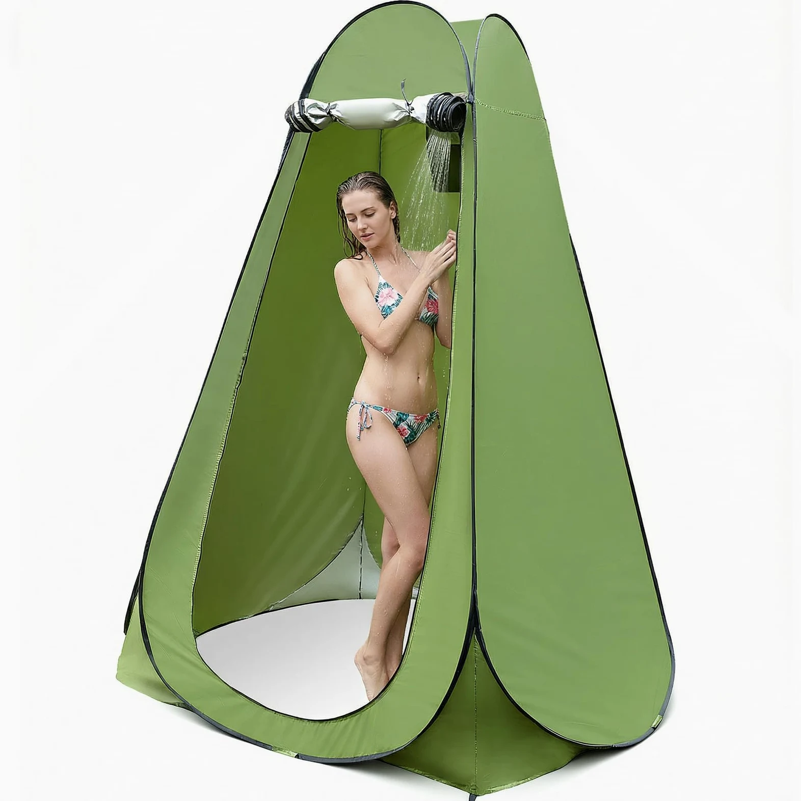 Tienda Ducha Camping 120x120x190cm Cambiador Portatil Protección UV