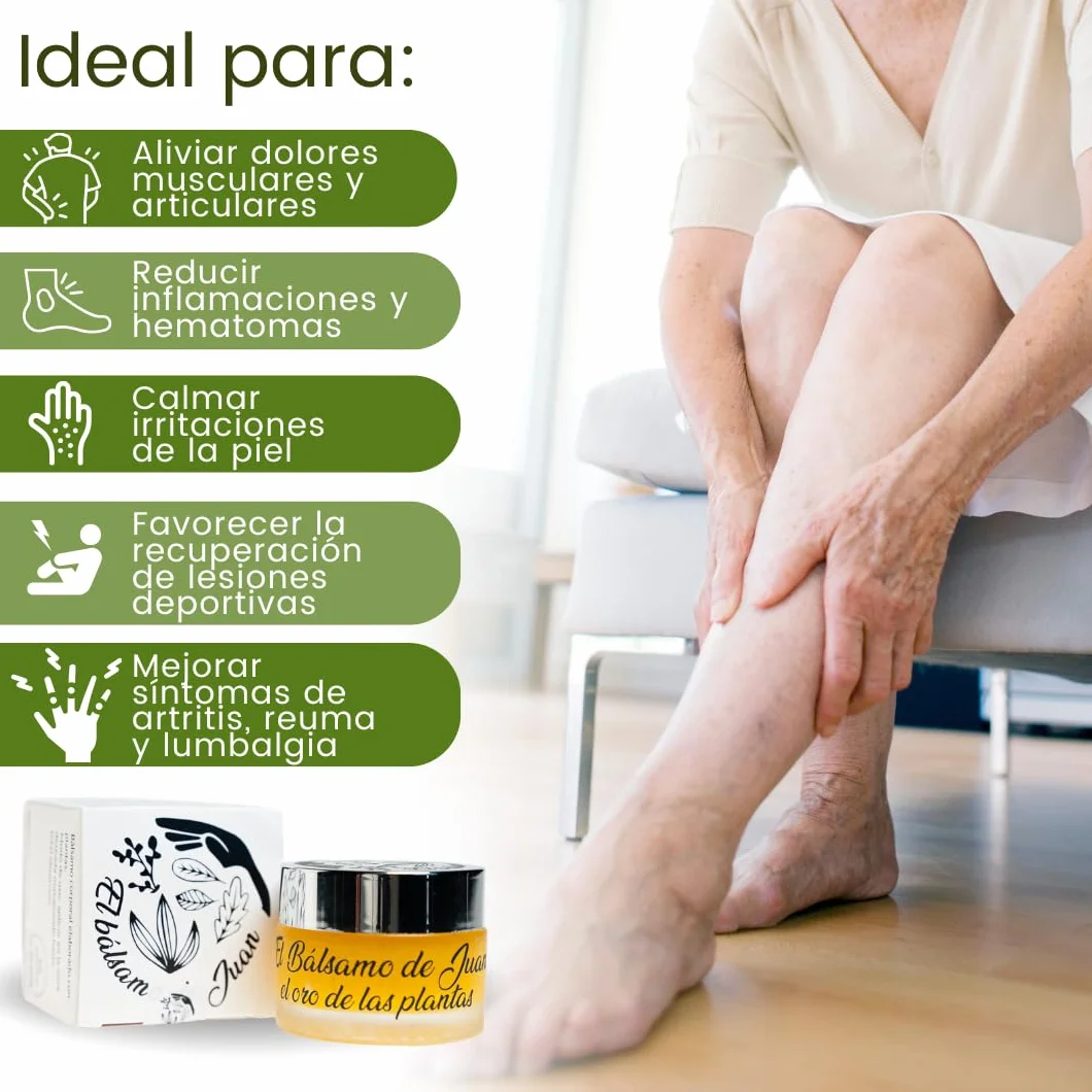 Crema Calor Relajante Muscular Antiinflamatoria 100% Natural 50g