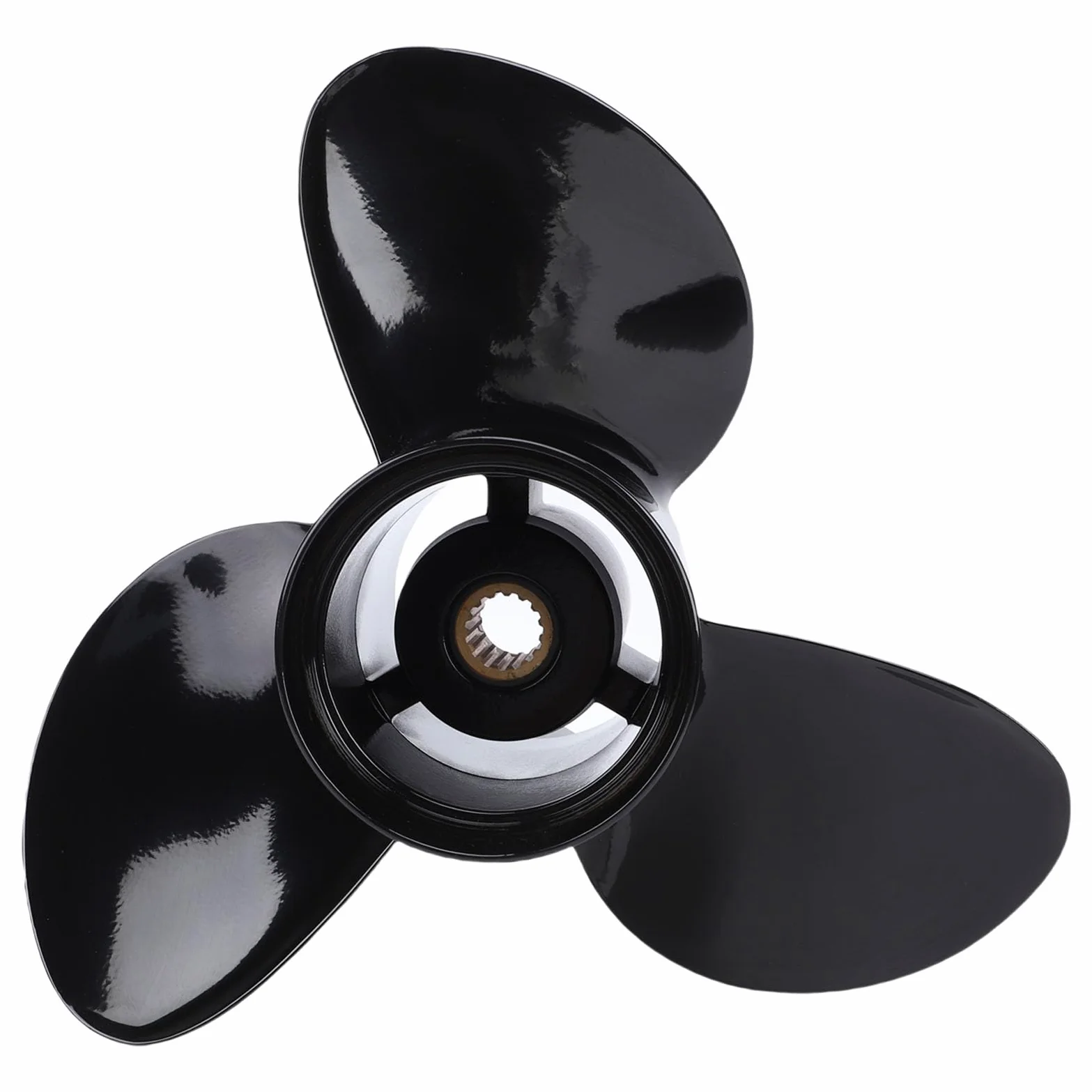 CHICIRIS Hélice para Barco de Aluminio, 14 de Diámetro X 19 de Paso, con Equilibrio Dinámico Avanzado para Motores Mercruiser Alpha One Bravo One Dentrofueraborda y Fueraborda de 135 a