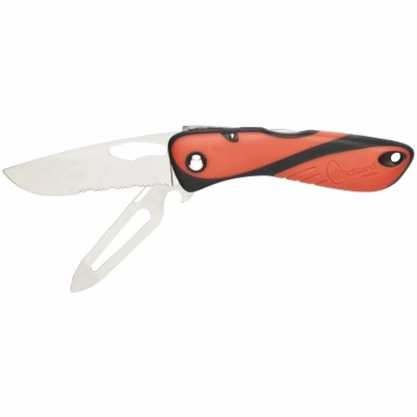 Wichard – Cuchillo Offshore hoja dentada rectangular y démanilleur