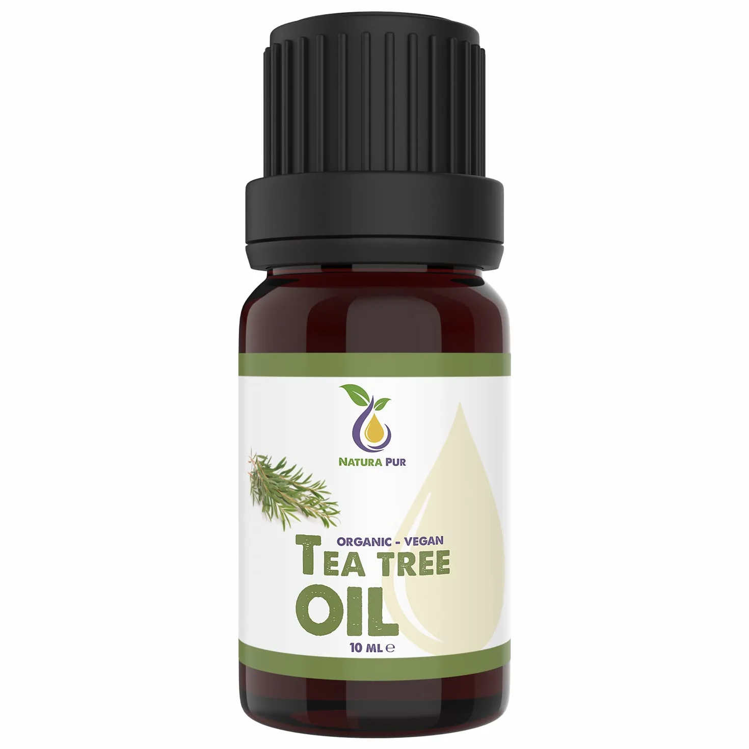 Aceite de Árbol de Té 10ml 100% Natural Puro Aceite Esencial Individual