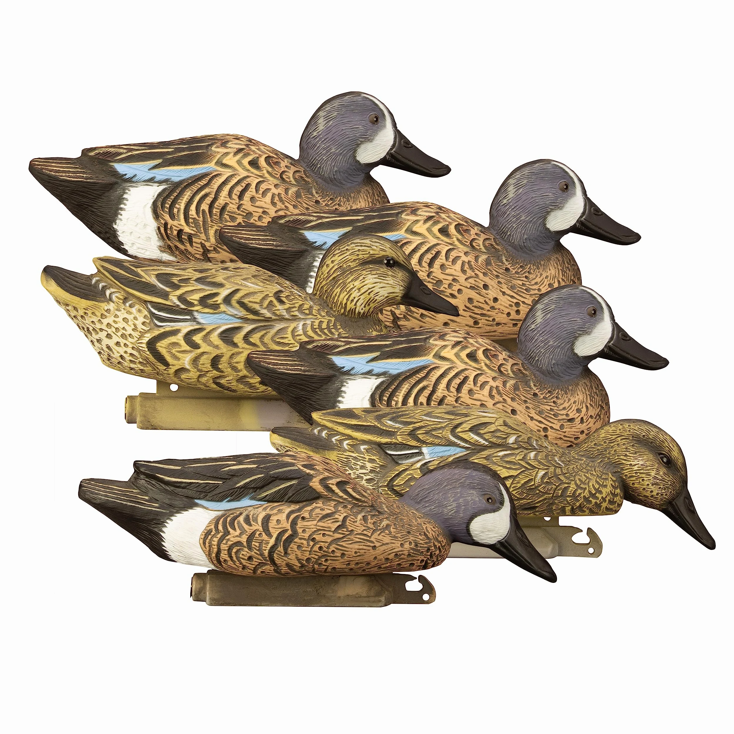 Higdon Outdoors Señuelos de pato azul estándar, relleno de espuma…