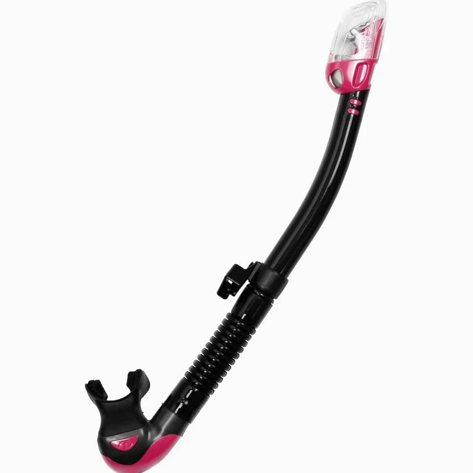 Tusa Hyperdry Elite II - Snorkel, Color Negro