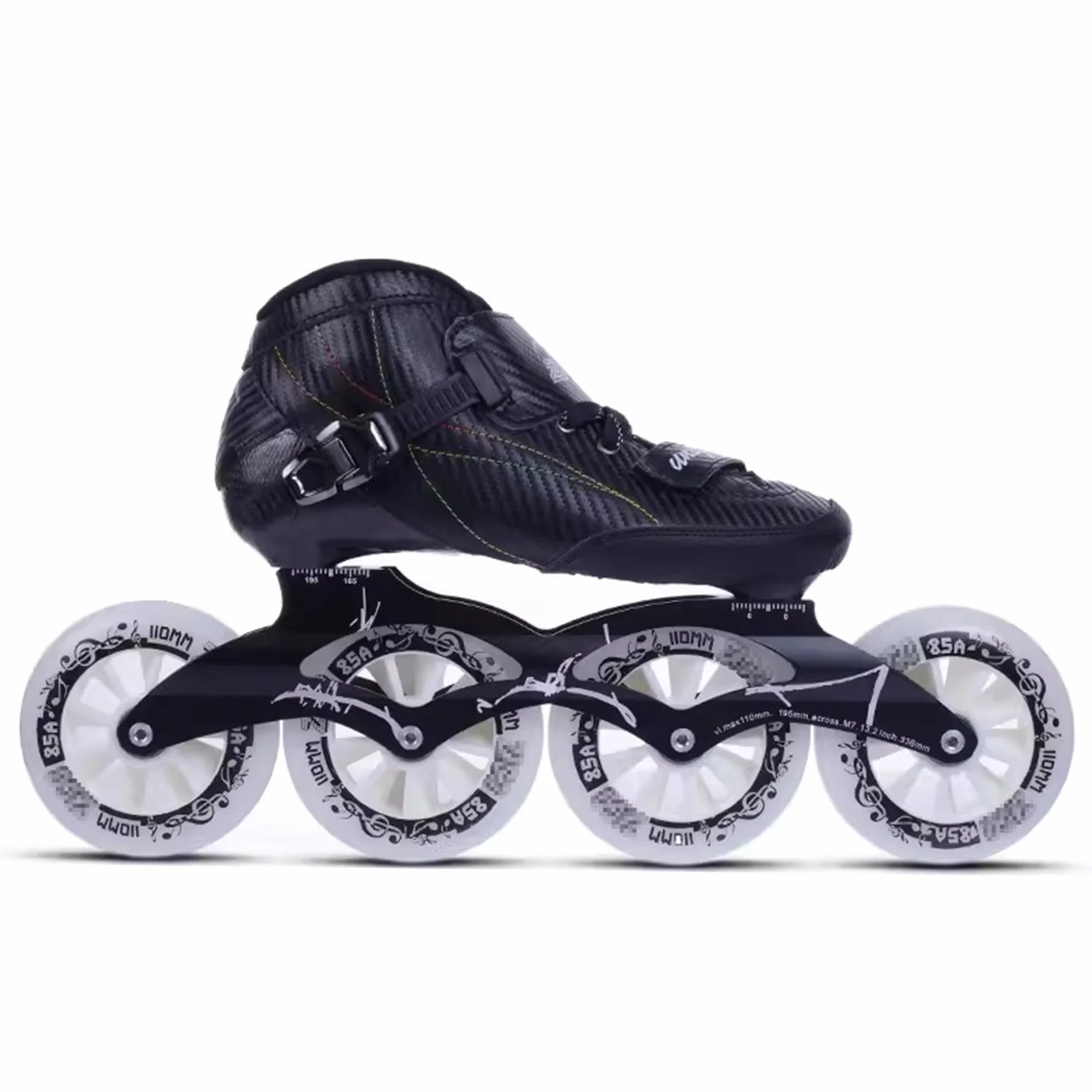 Patines En Línea para Adultos, Patines Profesionales De Ruedas Adulto De Fibra De Carbono para Exteriore, para Mujeres Y Hombres, Unisex