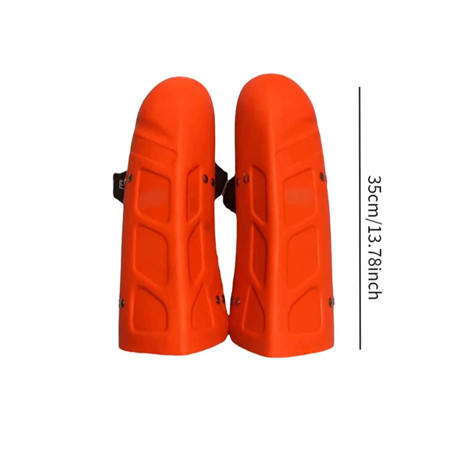 Protectores de Espinillas de Esquí de Alta Protección contra Impactos con Ajuste Ergonómico para Las Piernas.