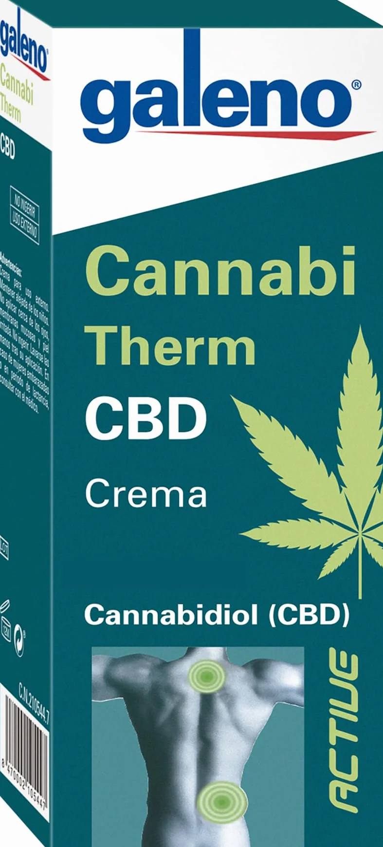 Cannabi Therm CBD Crema 75 ml Alivio Muscular y Articular Efecto Calor con Cannabidiol Árnica y Romero Antiinflamatorio Natural