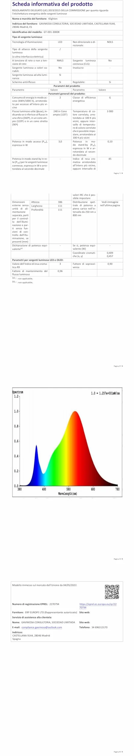 Klighten Lámpara de escritorio LED Recargable 2 Piezas Regulable Antracita Aluminio Carga USB IP54 Impermeable 3000K