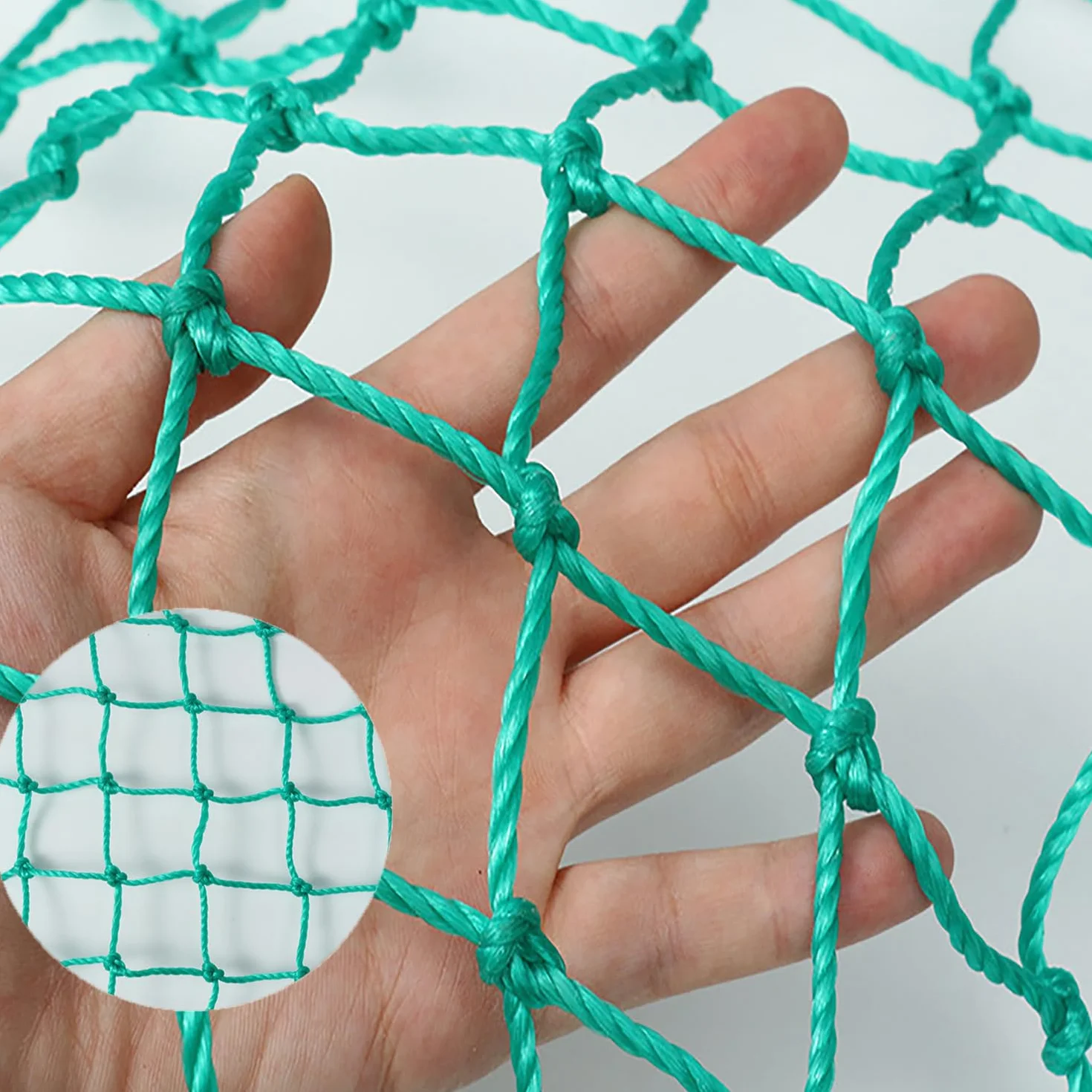 Red de Barrera para Fútbol, Malla de 10 cm, Red de Protección de Polietileno