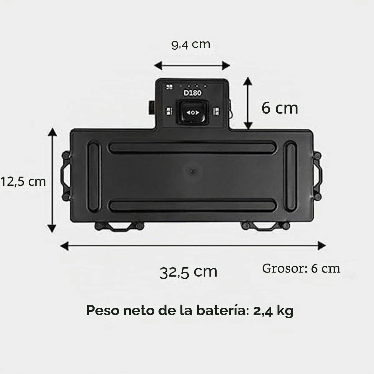 Aleta motorizada eléctrica de 288 W y 12 V con sistema de propulsión de propulsión subacuática, tabla de surf alimentada por batería y motor SUP para kayaks, barcos de pesca, tablas de remo (4-5 km/h)