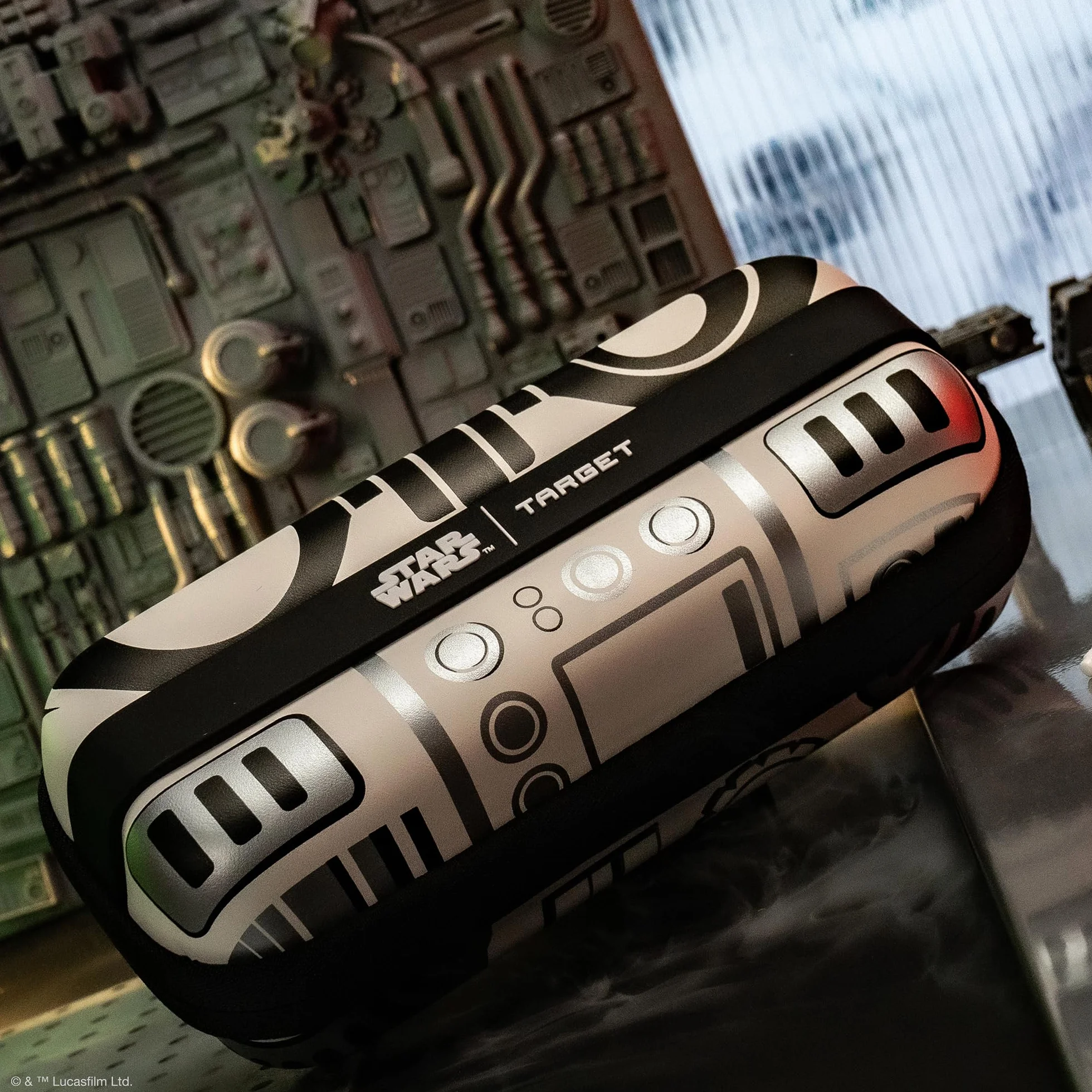 Target Darts Star Wars Stormtrooper Boa Cartera | Storm Trooper Estuche para Dardos Diseño Imperial, Compartimento para Puntas Swiss Point, Carcasa Rígida y Organizador Accesorios