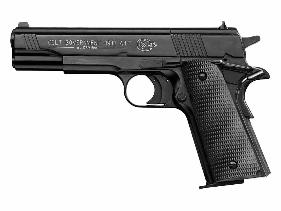 Umarex Colt Governament 1911 A1 CO2 (4,5mm) | Pistola de Aire comprimido (balines de Plomo). Arma de Co2. Calibre 4,5mm