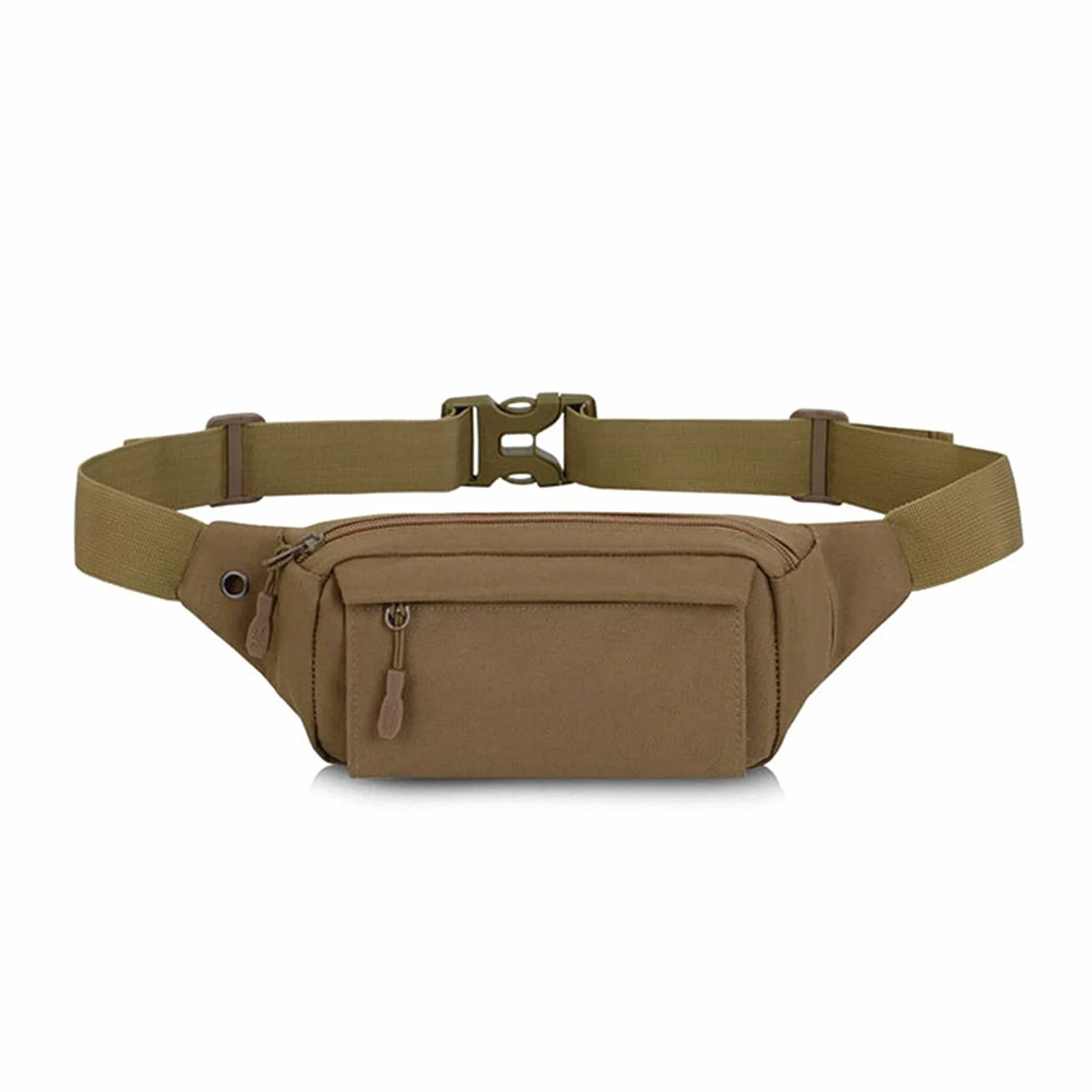 Bolso de la Cintura for Hombres Masculino al Aire Libre Packle de Cintura Bolsa de 5.8 Pulgadas Bolsas de teléfono con Bolsas de Viaje de Viaje (Color : Khaki)