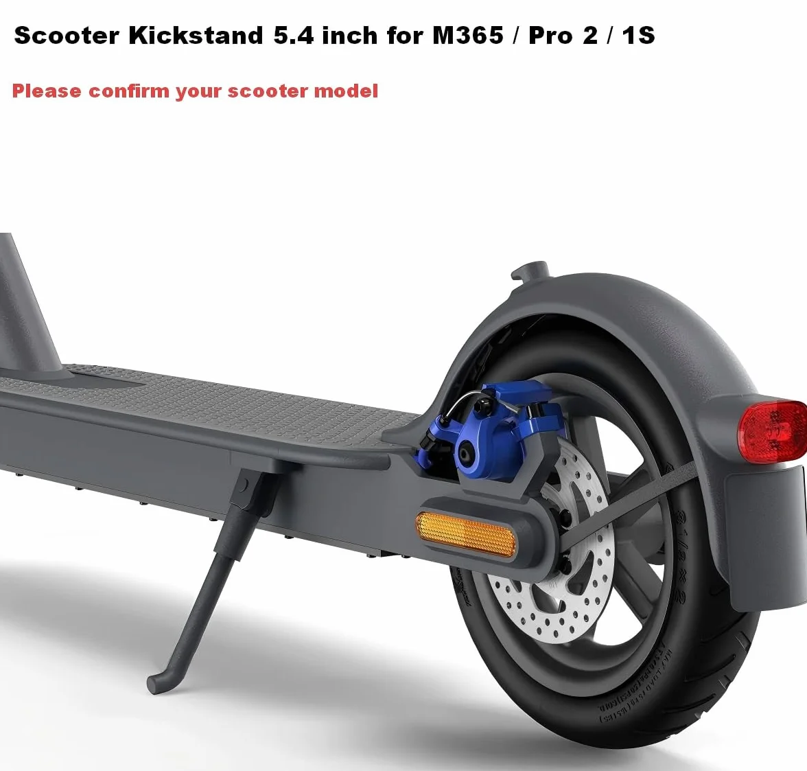 Becharge Soporte para Patinete Eléctrico M365, Compatible con Pro2/M365/M365 Pro/Scooter 3/Essential 1S, Aleación de Aluminio