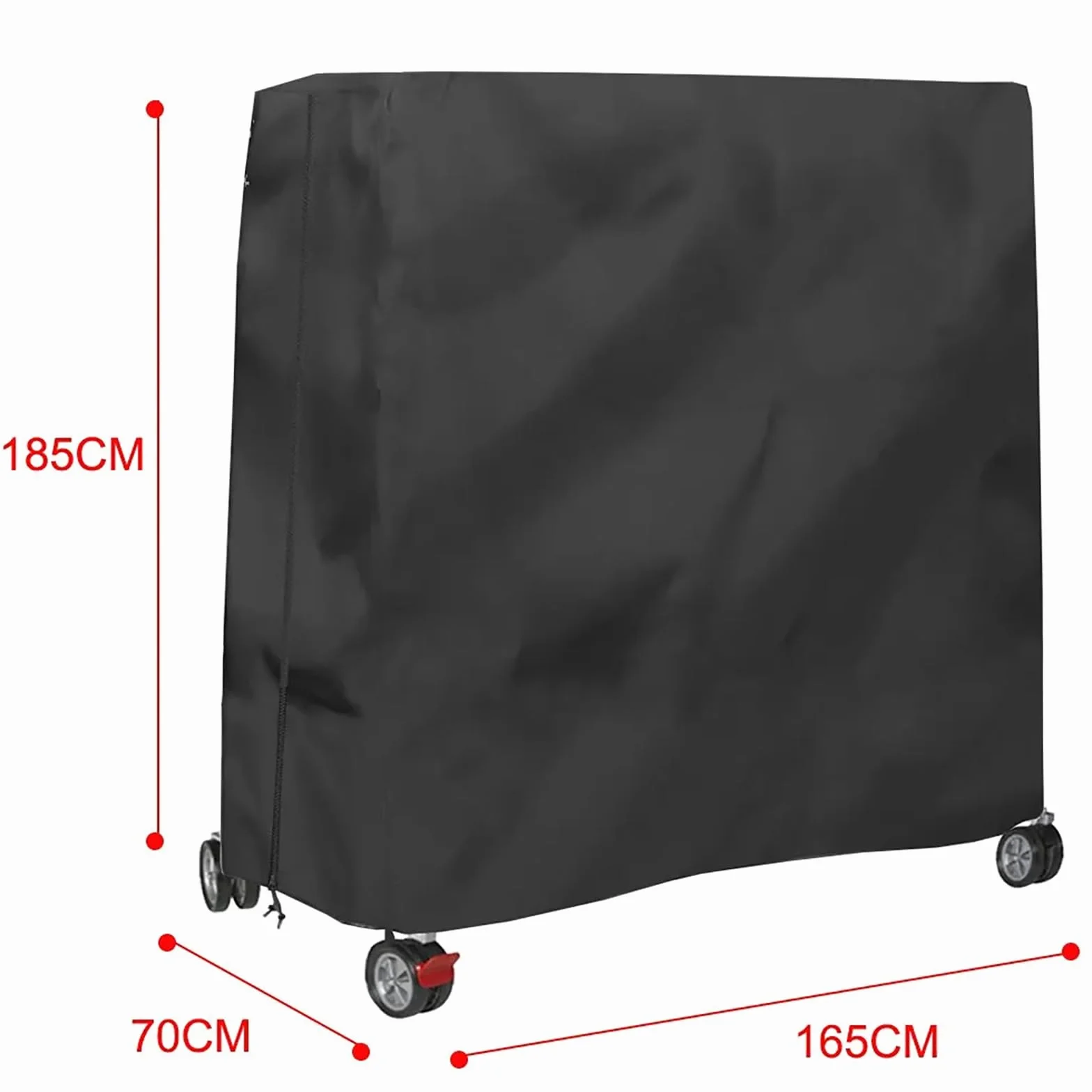 NEWFUN Funda Mesa Ping Pong Exterior Impermeable 165 x 70 x 185 cm