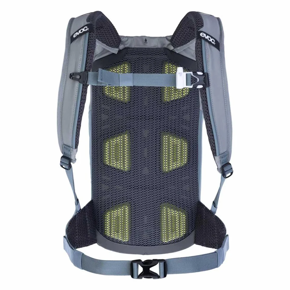 EVOC STAGE 6, Backpack (verstellbare Schultergurte durch BRACE LINK, AIR FLOW CONTACT SYSTEM, wählbar mit Trinkblase oder ohne, inkl. Werkzeugfach, One Size)