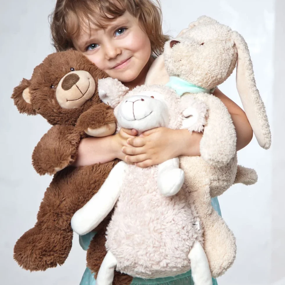 GRÜNSPECHT 327-V2 Cojín térmico de semillas de colza con funda lavable para niños