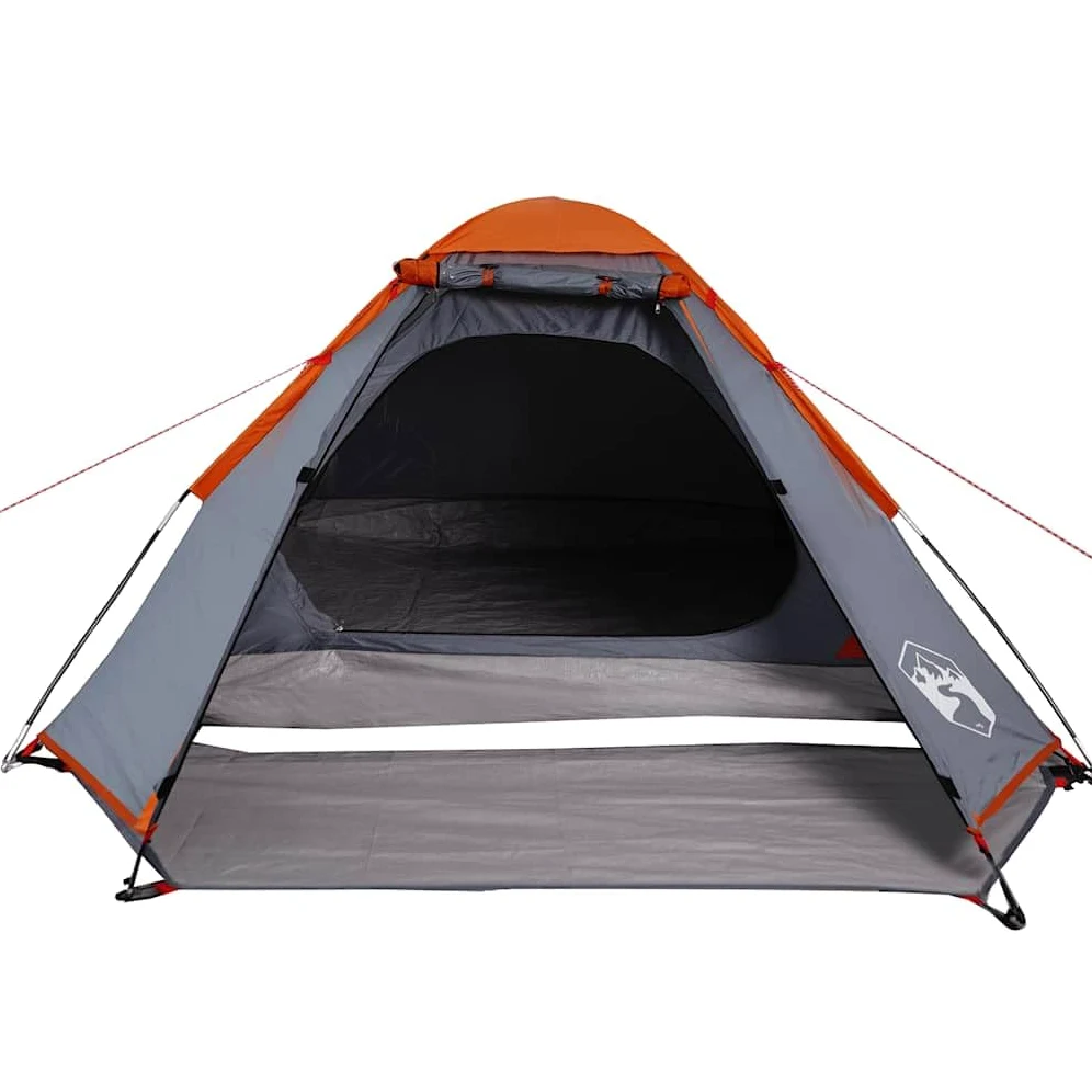 Tienda de campaña domo para personas, verde, impermeable, poliéster en T con revestimiento de PU, tienda ligera para trekking al aire libre con bolsa de transporte