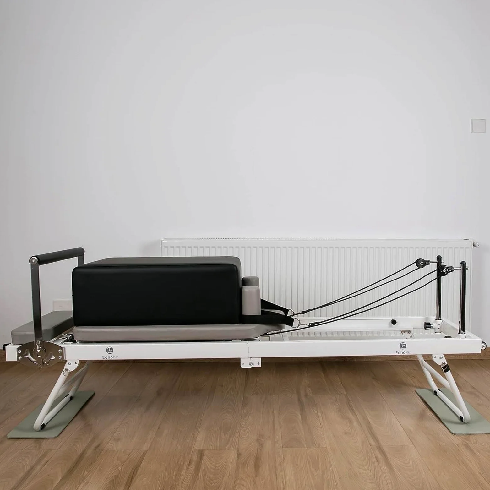 UYSELA Caja de Asiento Reformador de Pilates, Accesorio Reformador de Pilates para Ejercicios, Accesorio Reformador para Ejercicios Que Avanzan el Rango de Movimiento,Black