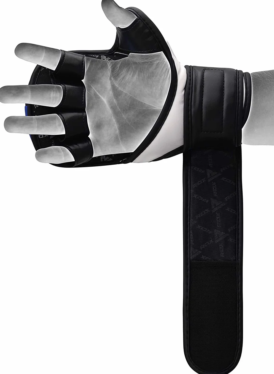 RDX Guantes Maya Cuero Entrenamiento MMA Muay Thai Kick Boxing
