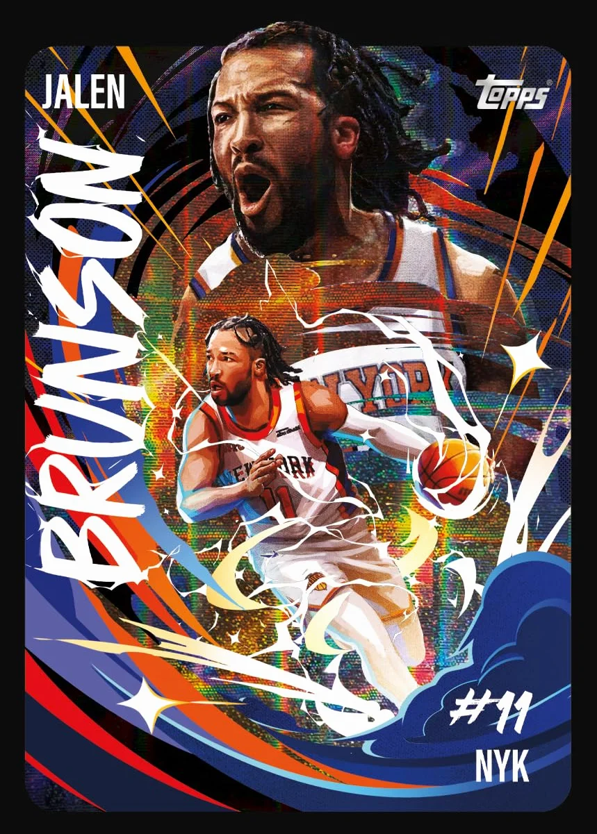 Topps Chrome® 2025-26 Baloncesto Caja de Valor 4 Tarjetas por Paquete 7 Paquetes por Caja