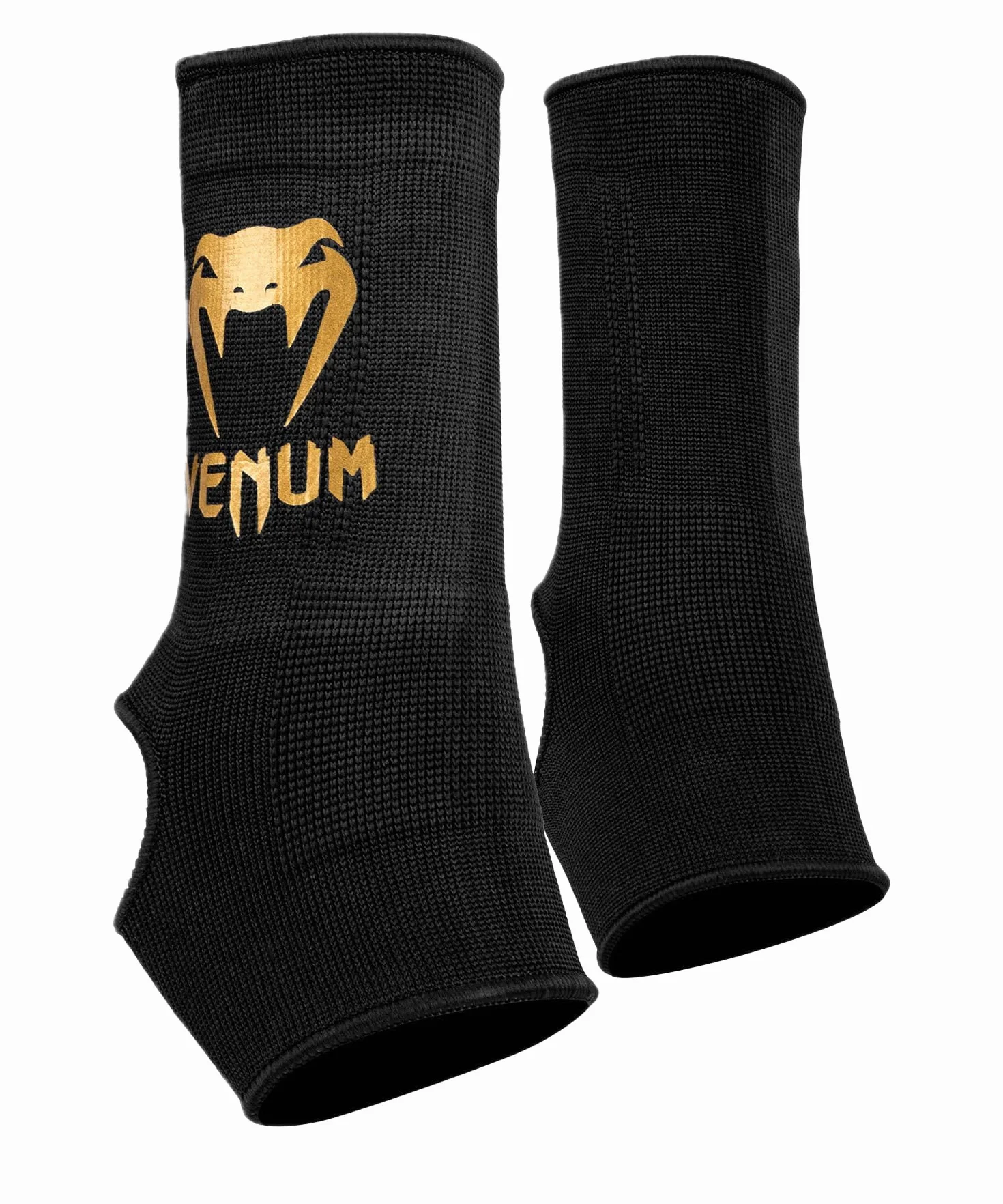 VENUM Kontact Protectores de Tobillo, Negro/Oro, XS