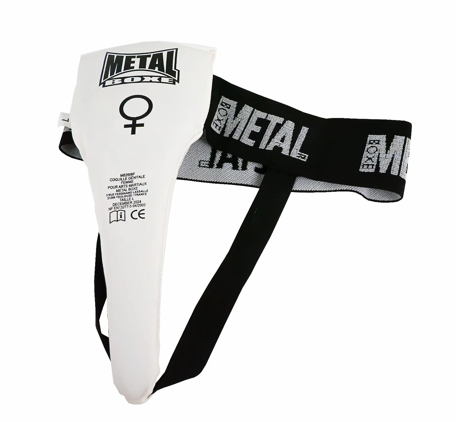 Metal Boxe MB2008F - Protección del abdomen inferior para mujer