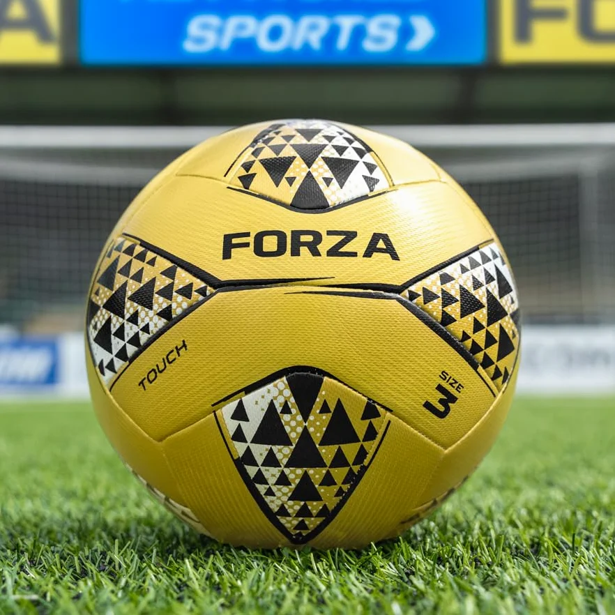 FORZA Balón de fútbol con control táctil ponderado [450 g] | Balón de entrenamiento duradero tamaño 3 para entrenamiento de precisión, coordinación y reacción