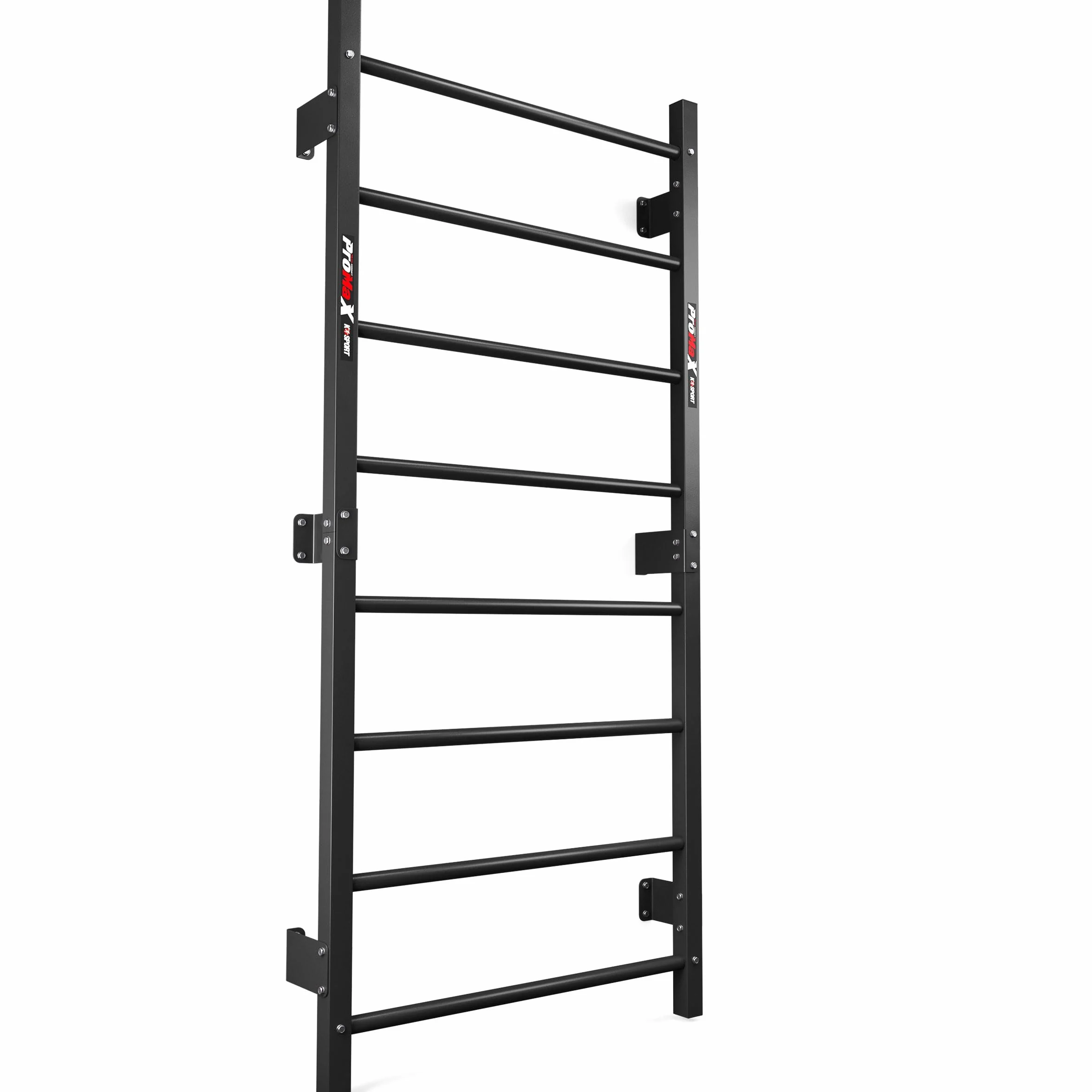 K-Sport Muro de escalada con 8 peldaños para montaje en pared, entrenamiento muscular en casa