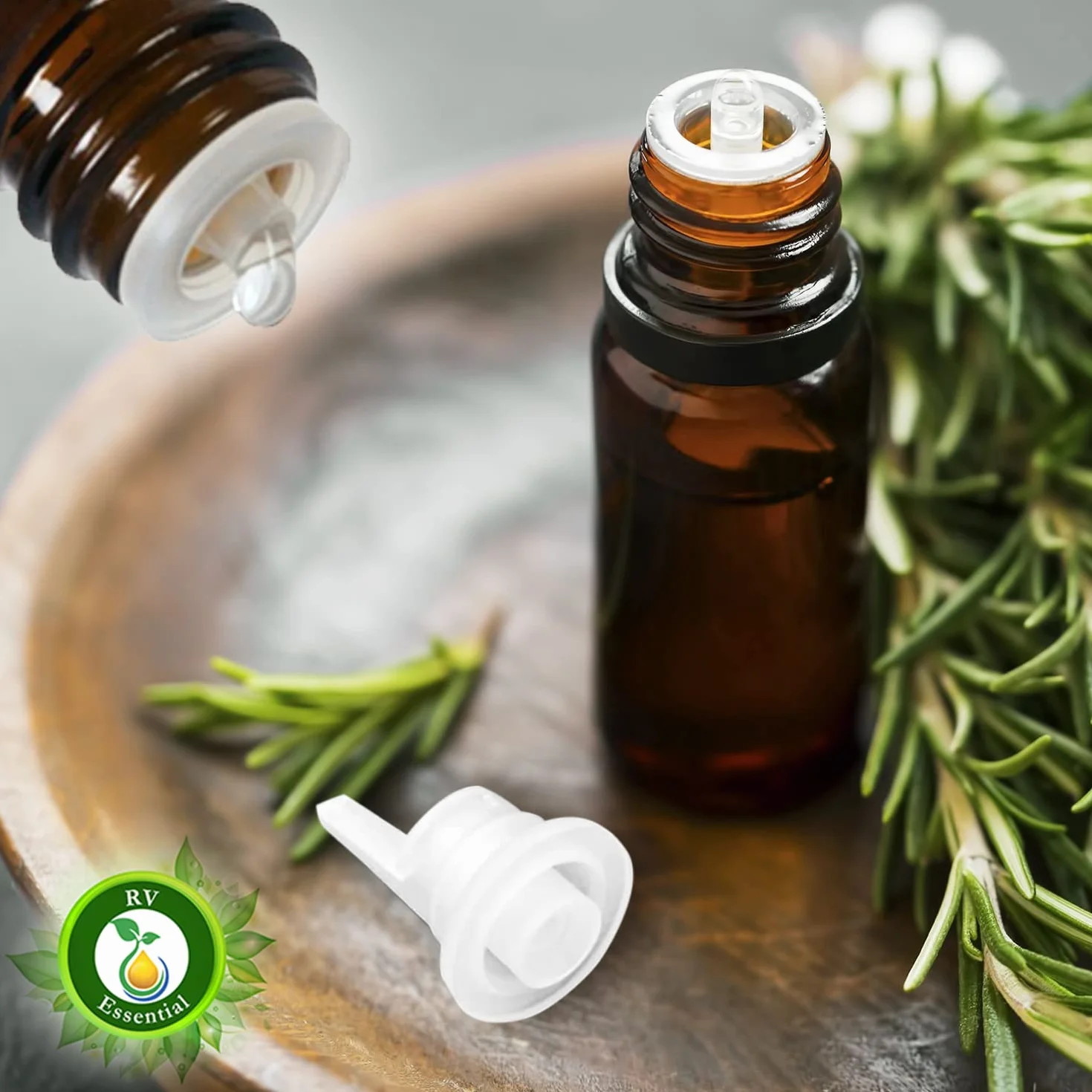 R V Essential Pure Bakuchi Carrier Oil 50ml Psoralea Corylifolia Cold Pressed