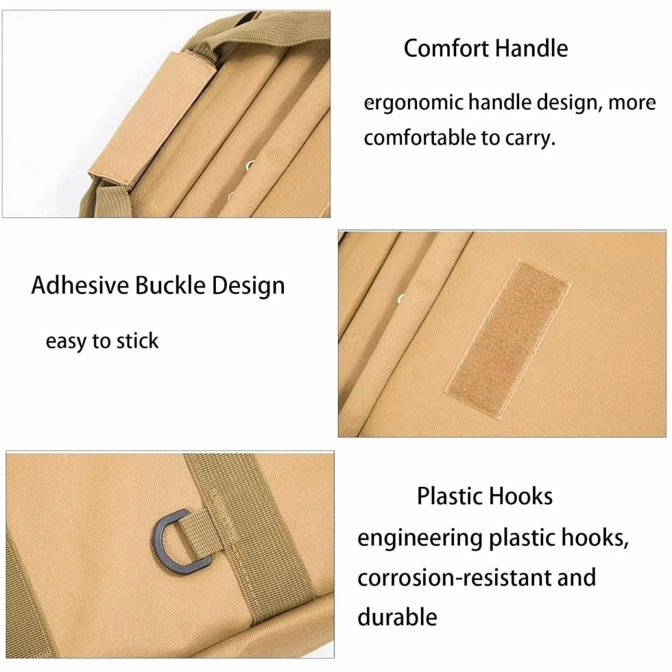 Bolsa Táctica para Rifle, Fundas De Rifle para 2 Rifles Y 2 Pistolas,para Rifle para Caza Campo De Tiro,Bolsa para Armas Largas De Estilo Militar,Articulos De Caza
