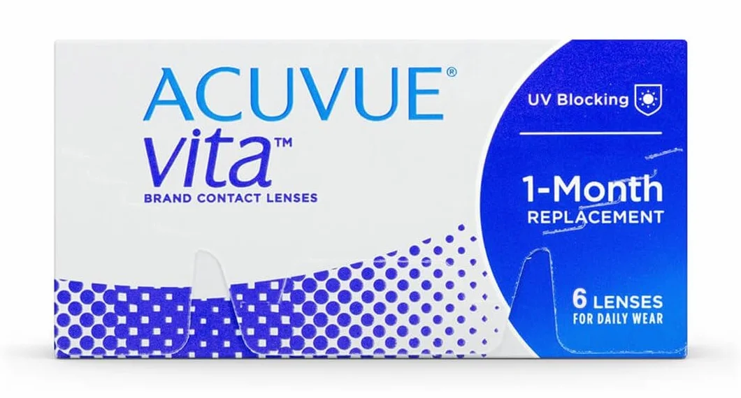 ACUVUE VITA soczewki miesięczne HydraMax ochrona UV 6 sztuk